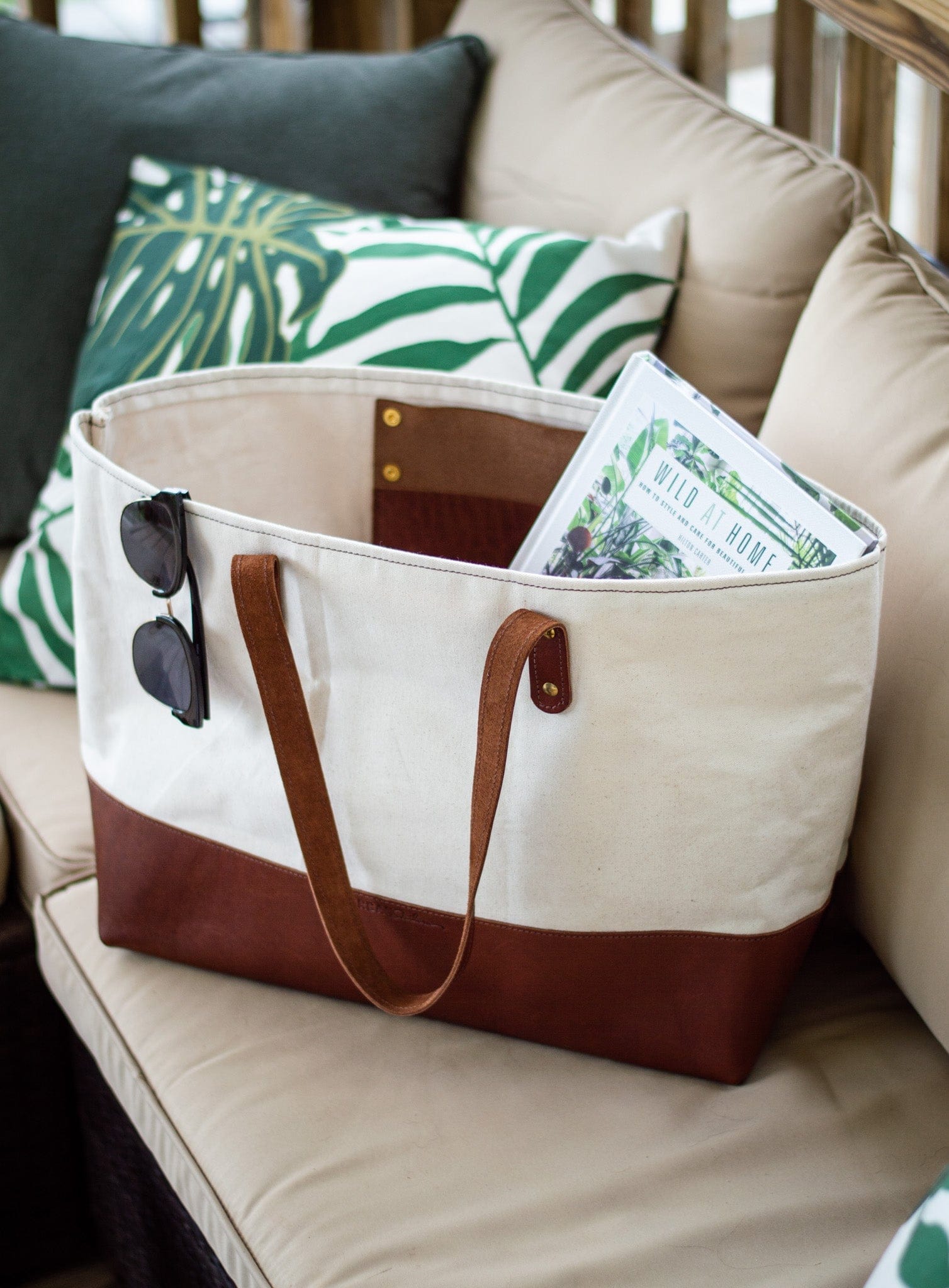 Urban Southern Totes Large Canvas Tote