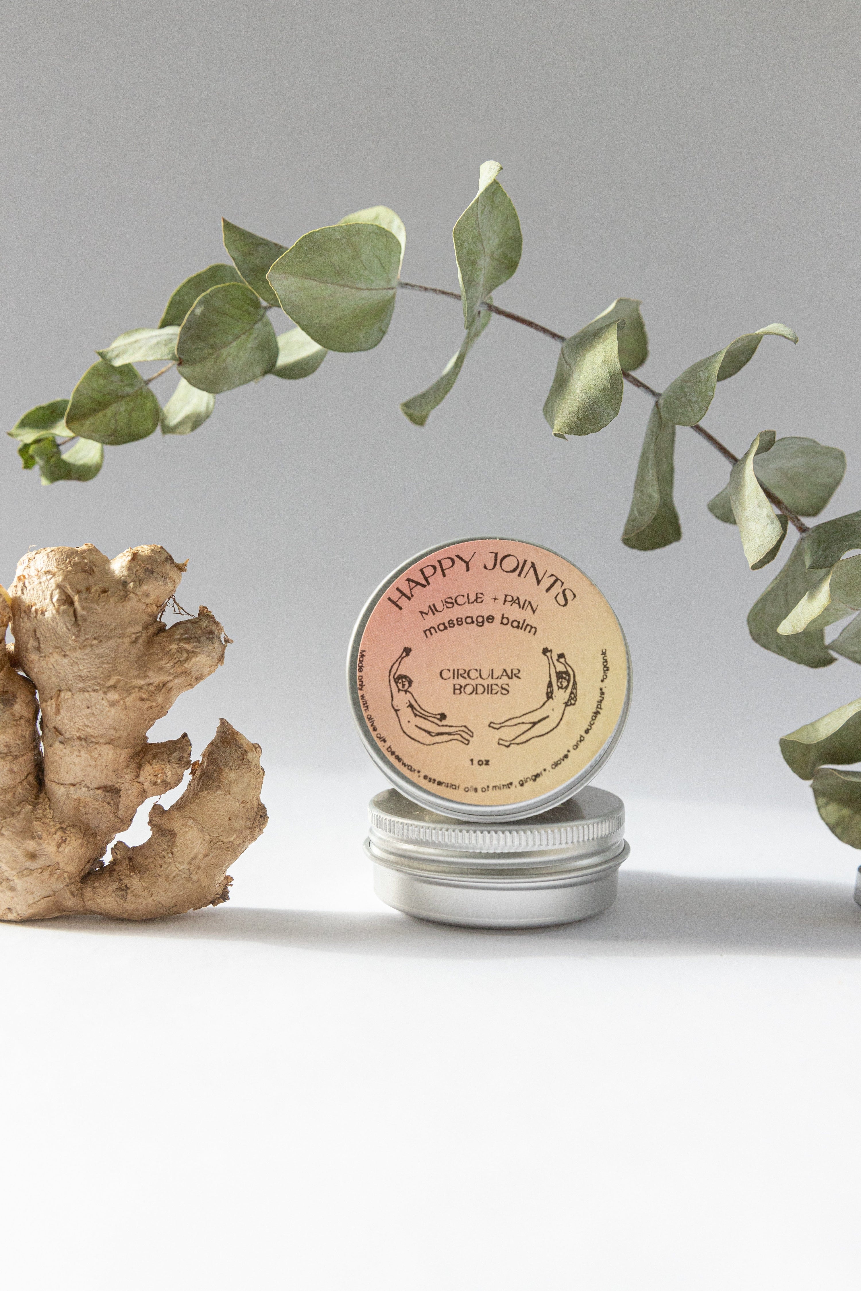 Circular Bodies Happy Joints Muscle + Massage Balm