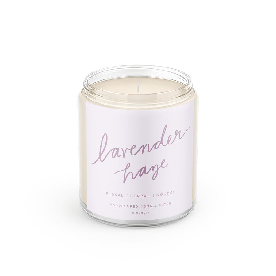 Lavender Haze - 8oz Soy Candle - My American Goods