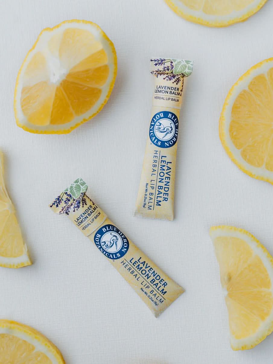 Organic Lip Balm - Lavender Lemon - My American Goods
