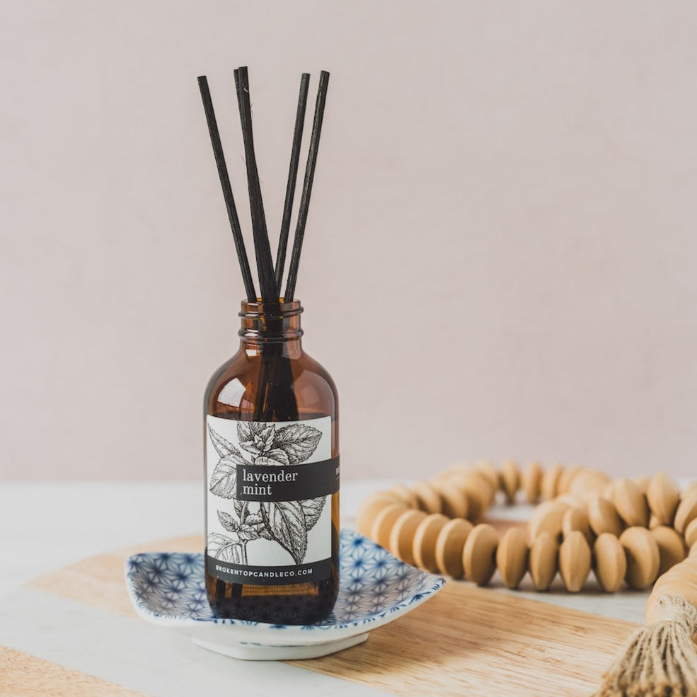 Lavender Mint Reed Diffuser - My American Goods