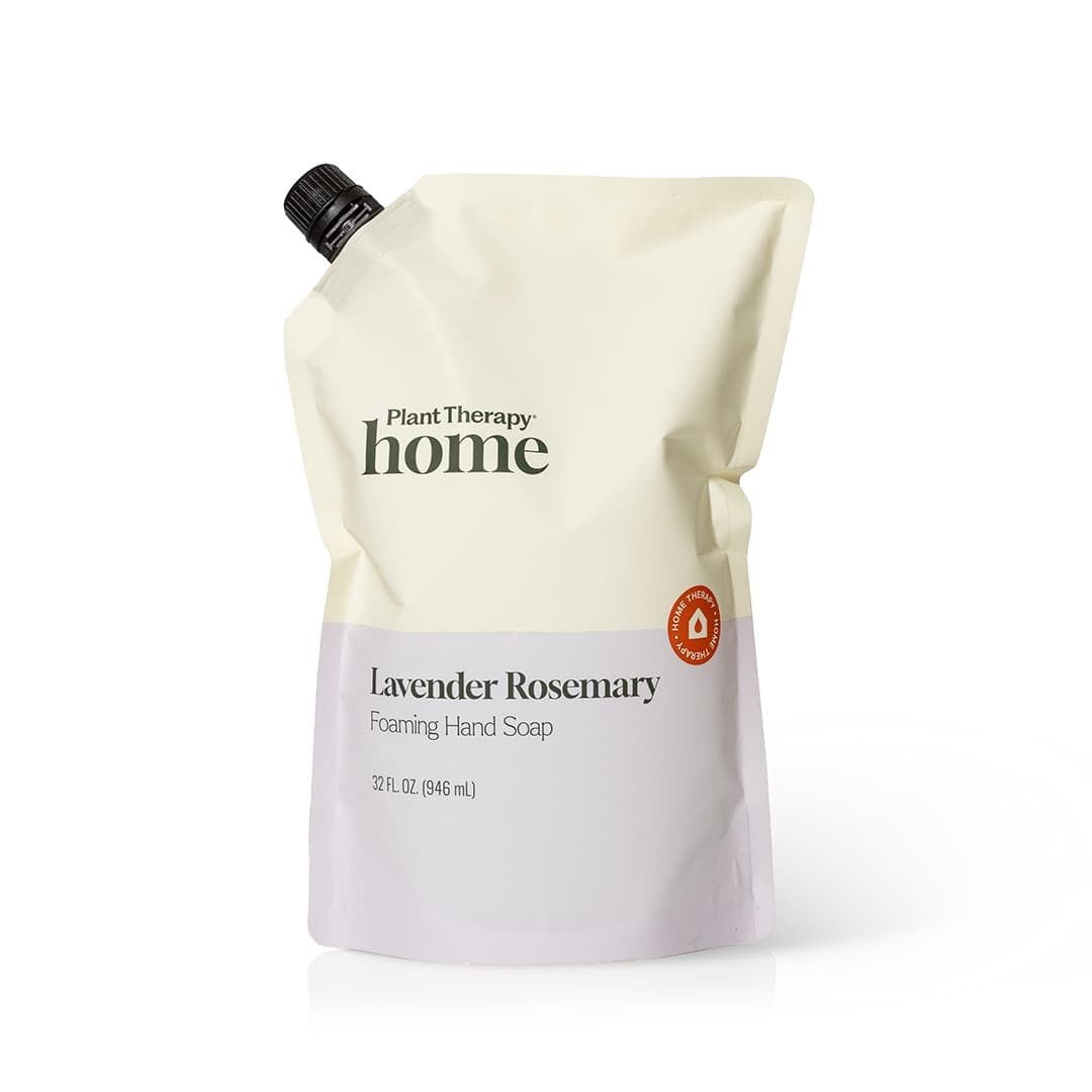 Plant Therapy Household 32 oz Lavender Rosemary Foaming Hand Soap Refill 32 oz
