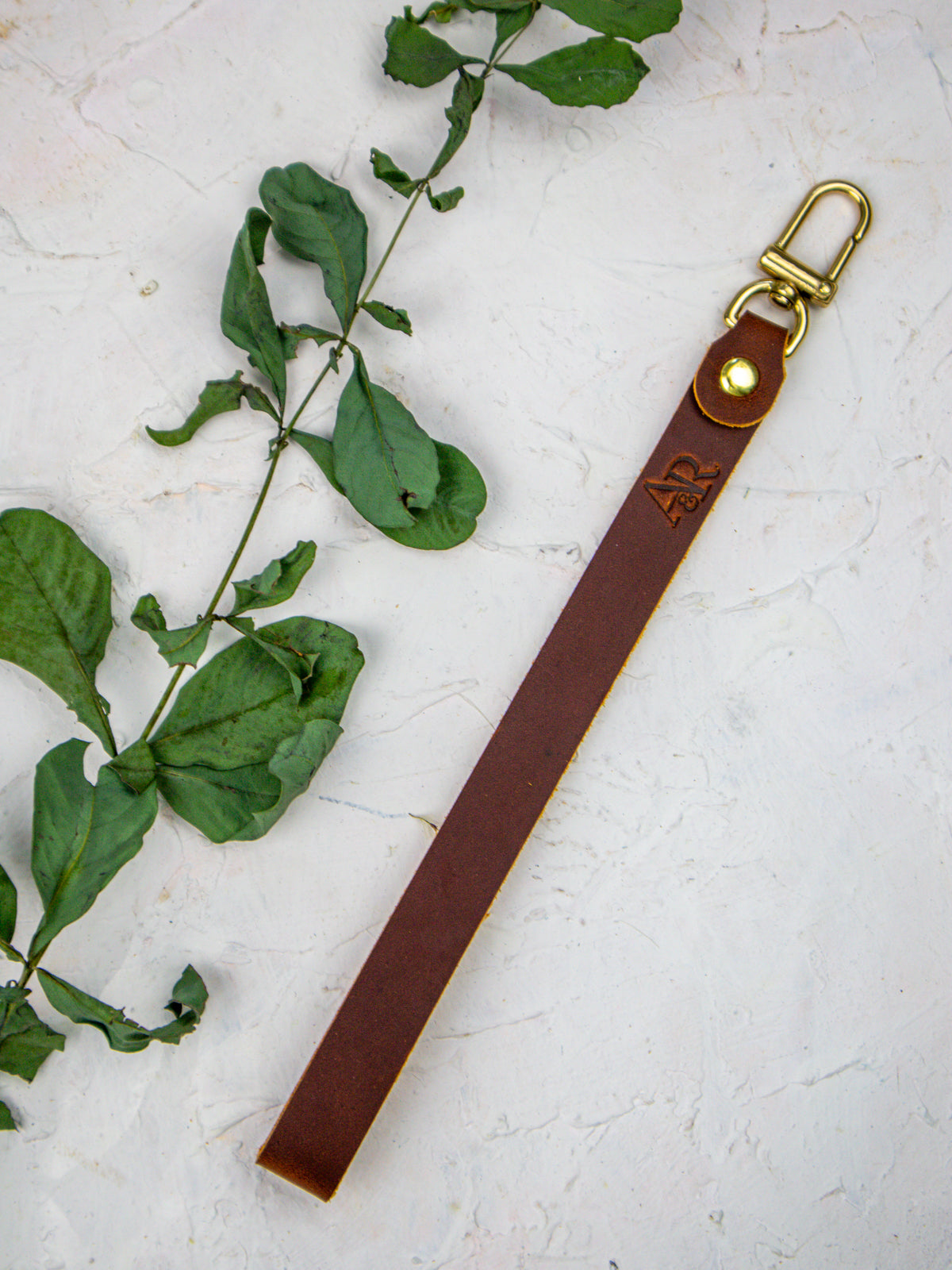 Leather Wristlet Strap - My American Goods