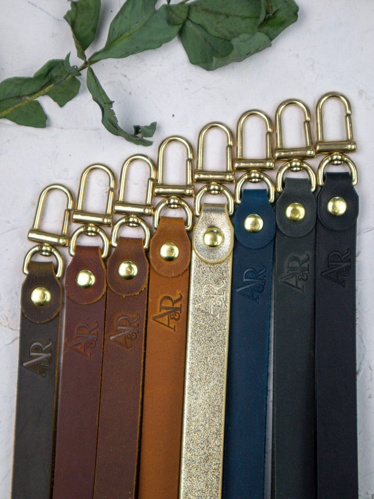 Leather Wristlet Strap - My American Goods