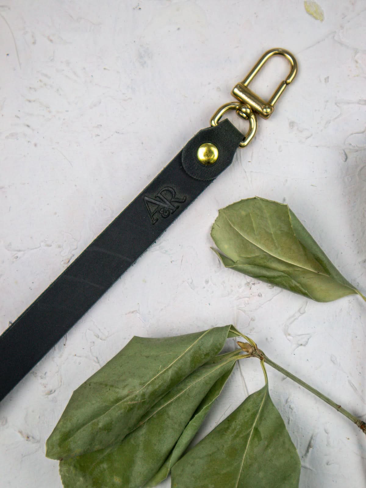 Ash & Rose Small Bag Leather Wristlet Strap