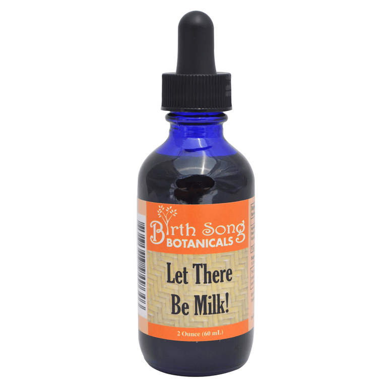 Let There Be Milk 2 oz. Herbal Lactation Tincture To Support Breast Milk Supply* For Breastfeeding and Pumping Moms - My American Goods