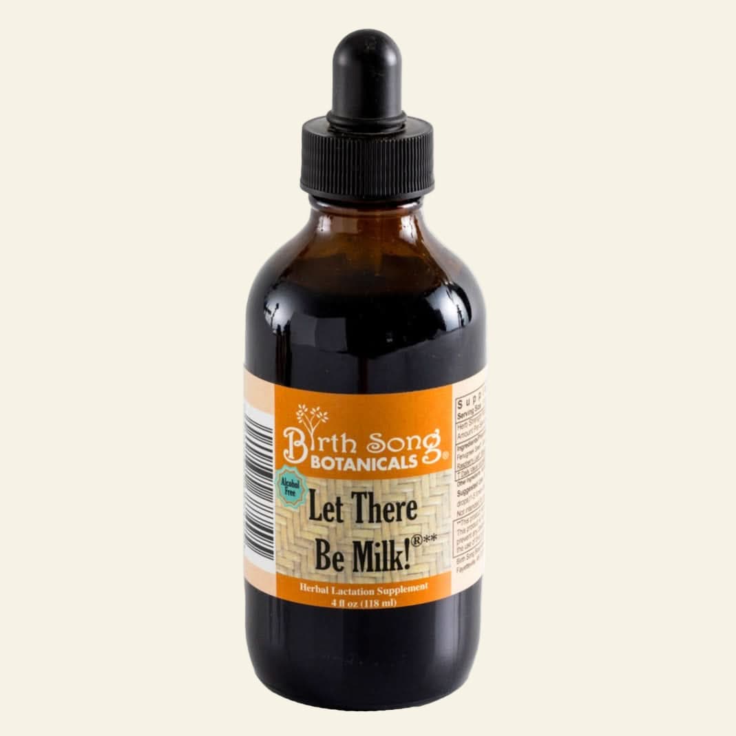 Birth Song Botanicals Co. Tinctures Default Let There Be Milk! Herbal Tincture – Alcohol-Free Botanical Blend (4 oz)
