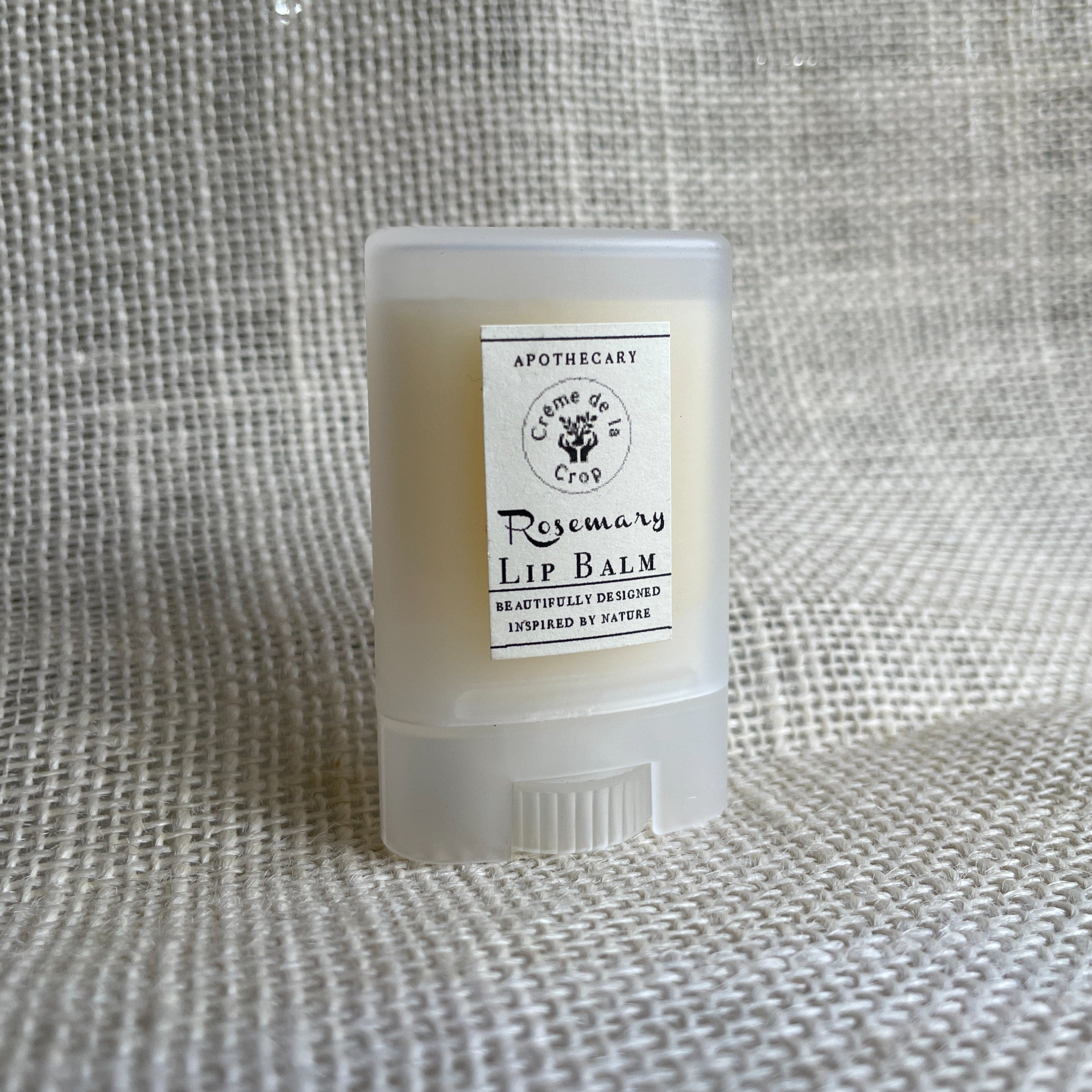 Creme de la Crop Rosemary Lip Balms - (Essential Oils)