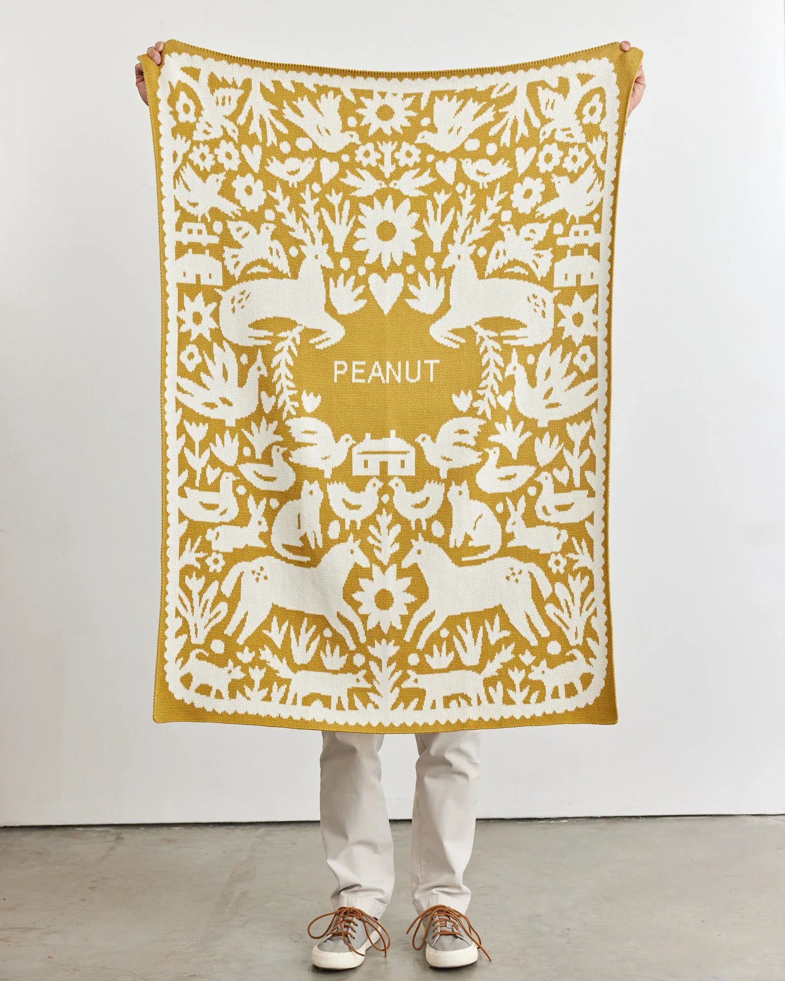 Biquette Baby Blanket Little Peanut Baby Blanket