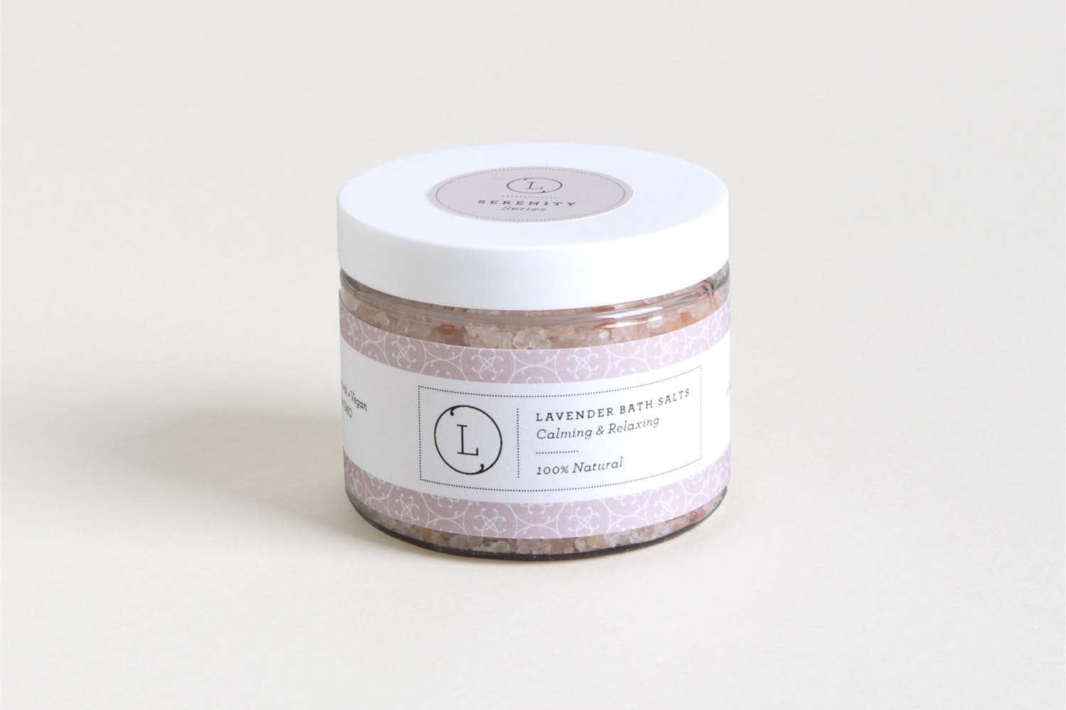 Lizush BATH SALTS Lavender Natural Bath Salt Soak