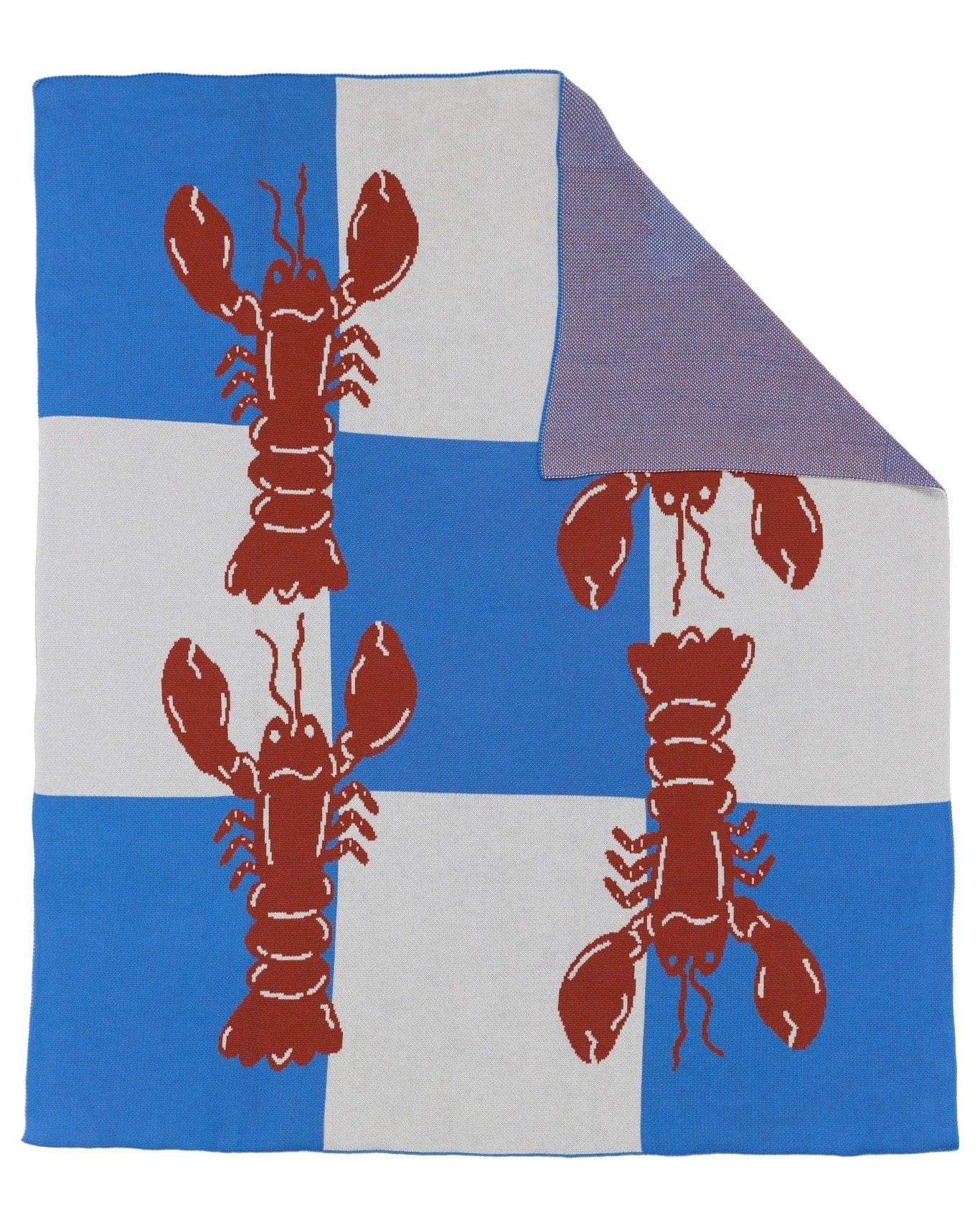 Lobster Tile - Throw Blanket