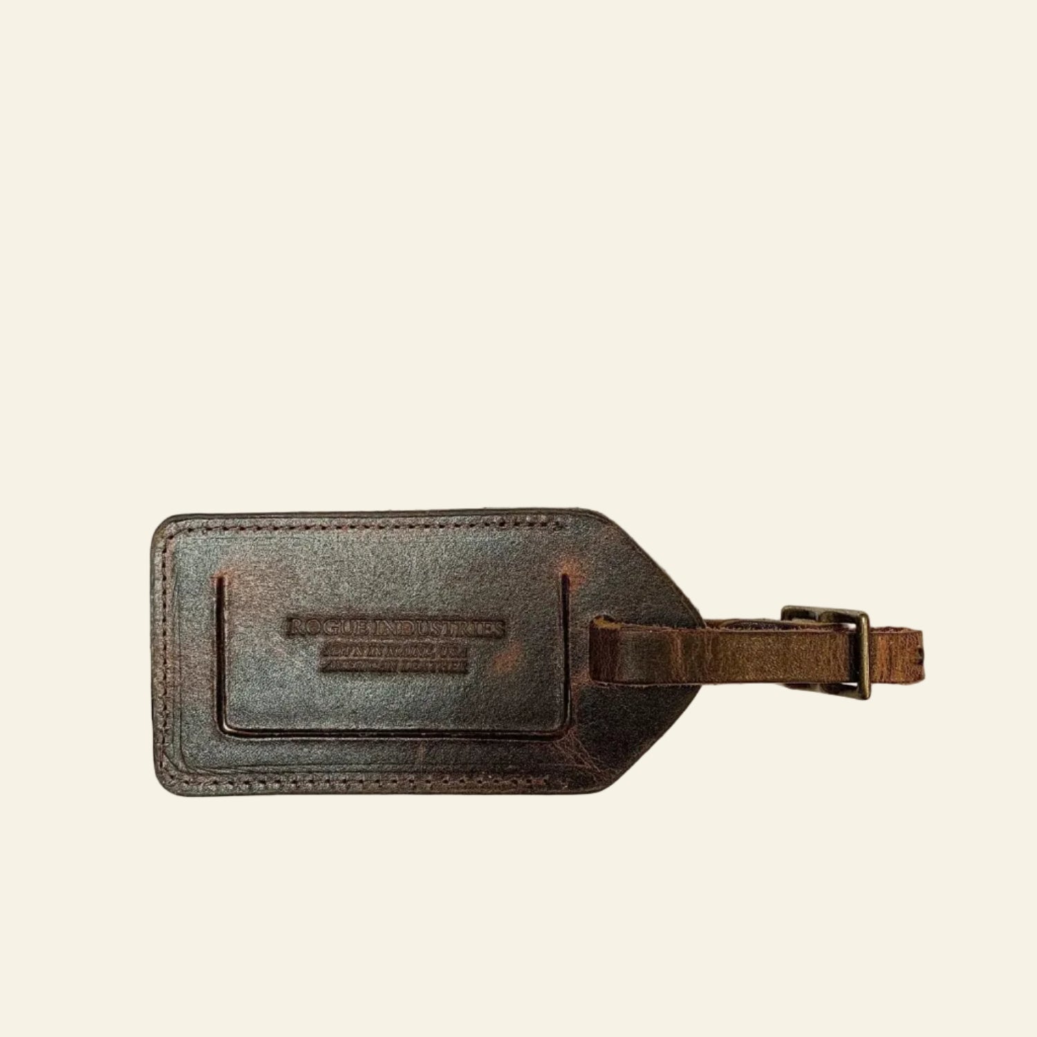 Rogue Industries Luggage Tag Rogue Leather Luggage Tag