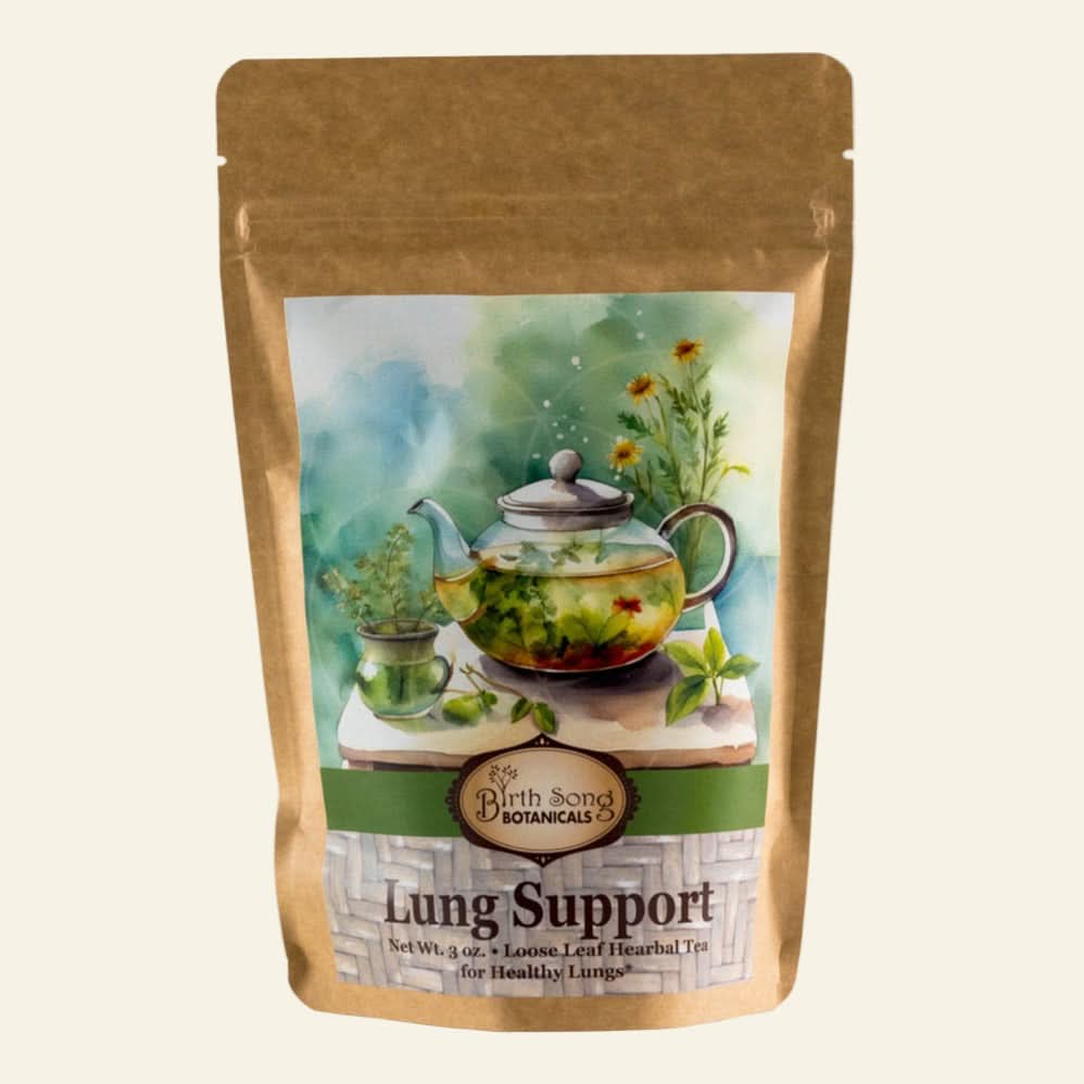 Tea package labeled &