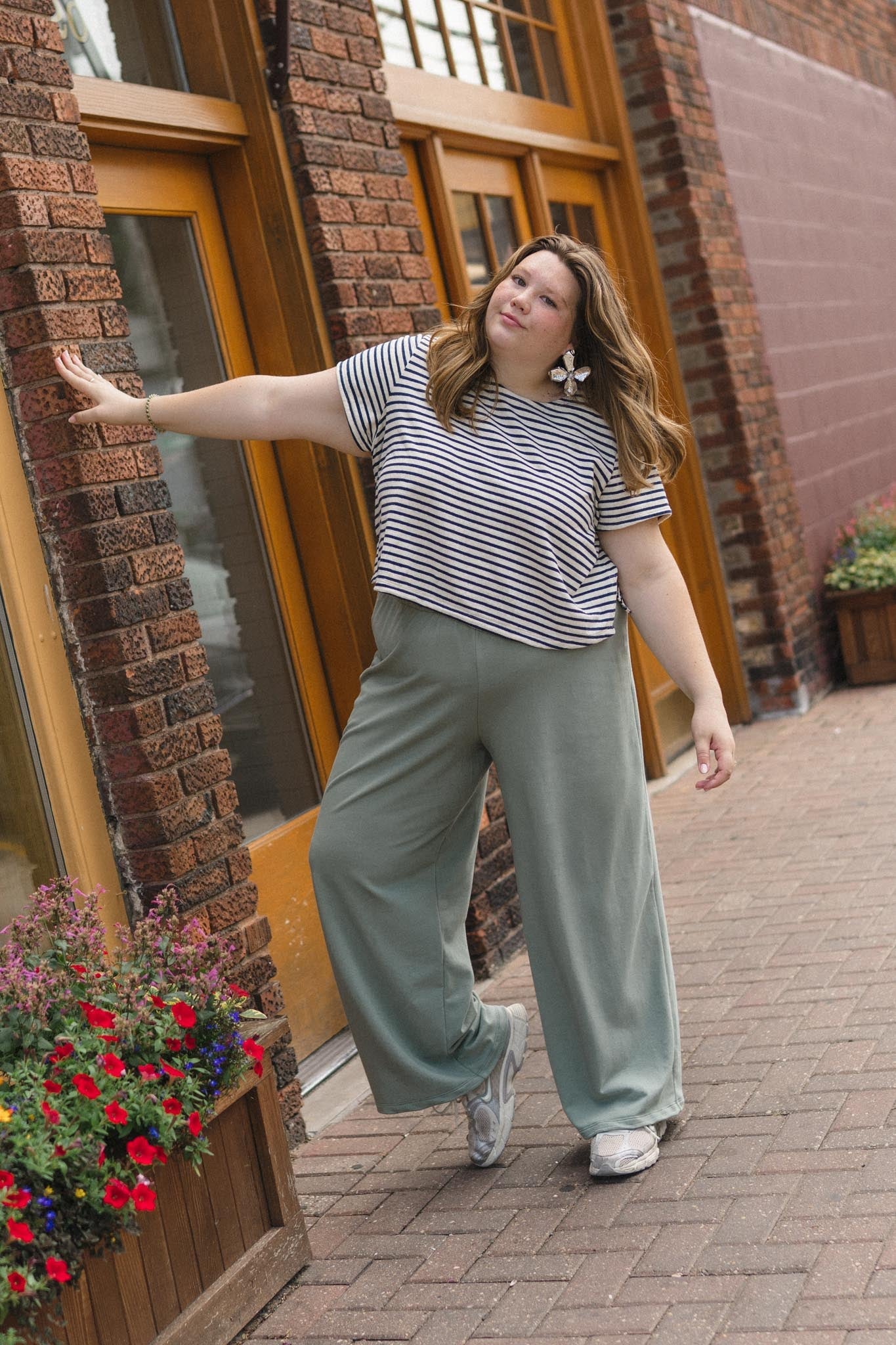 Greta Pant in Pistachio