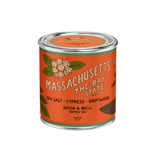 Massachusetts State Candle - My American Goods