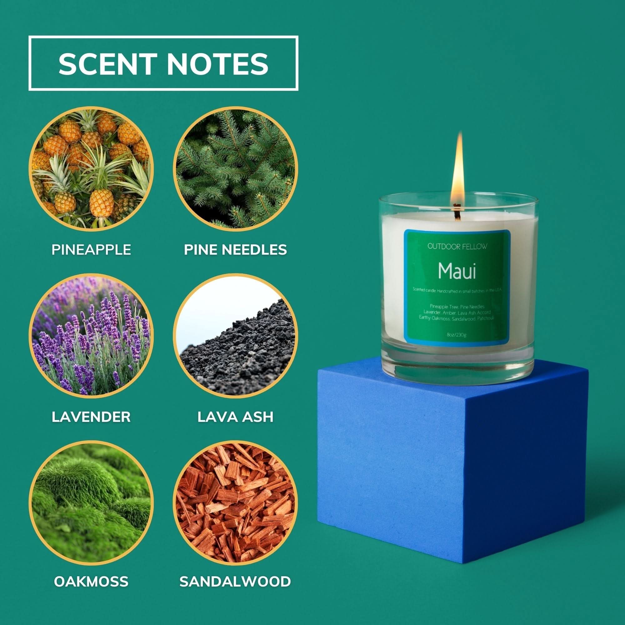 Maui Scented Candle - My American Goods