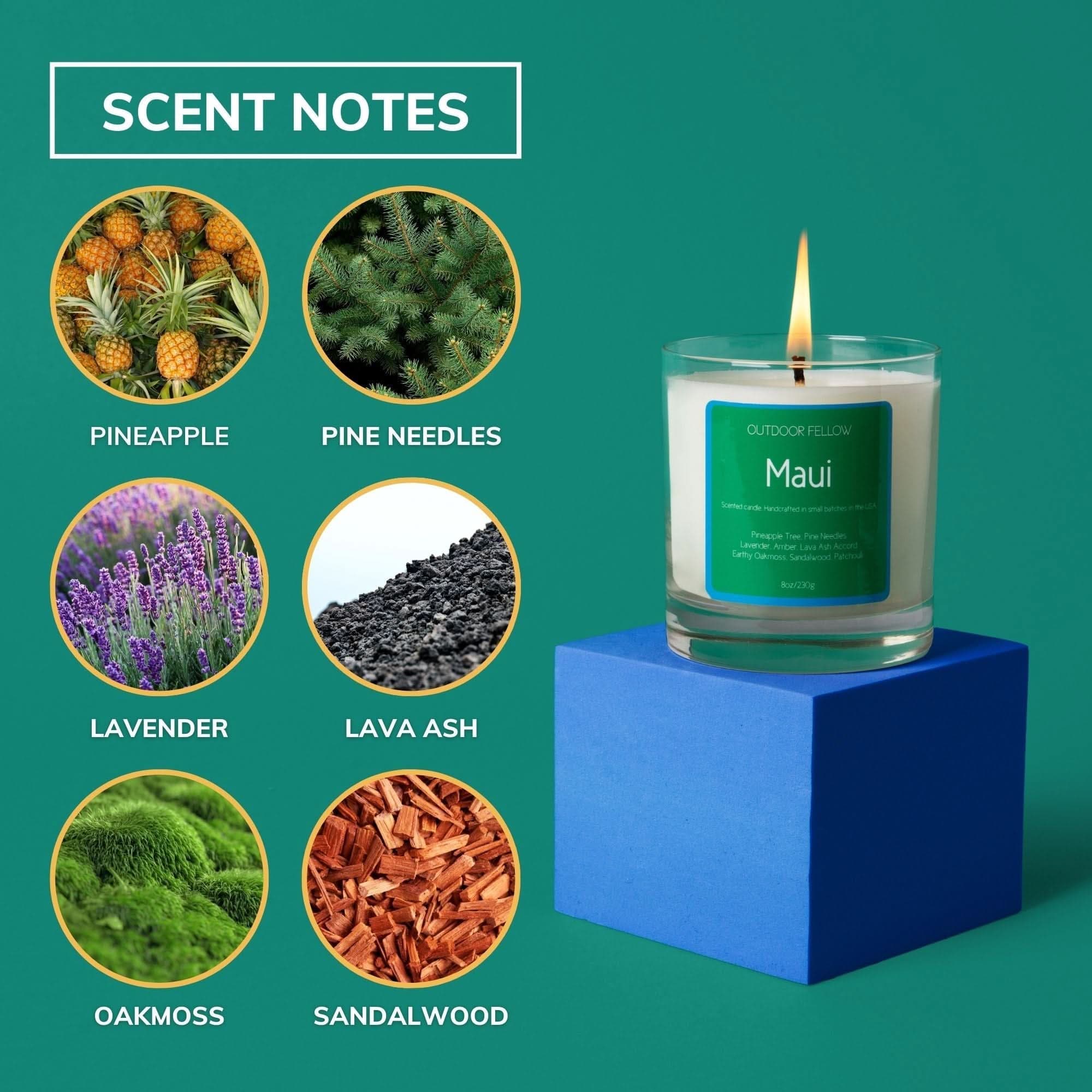 Outdoor Fellow Candles Maui Scented Candle