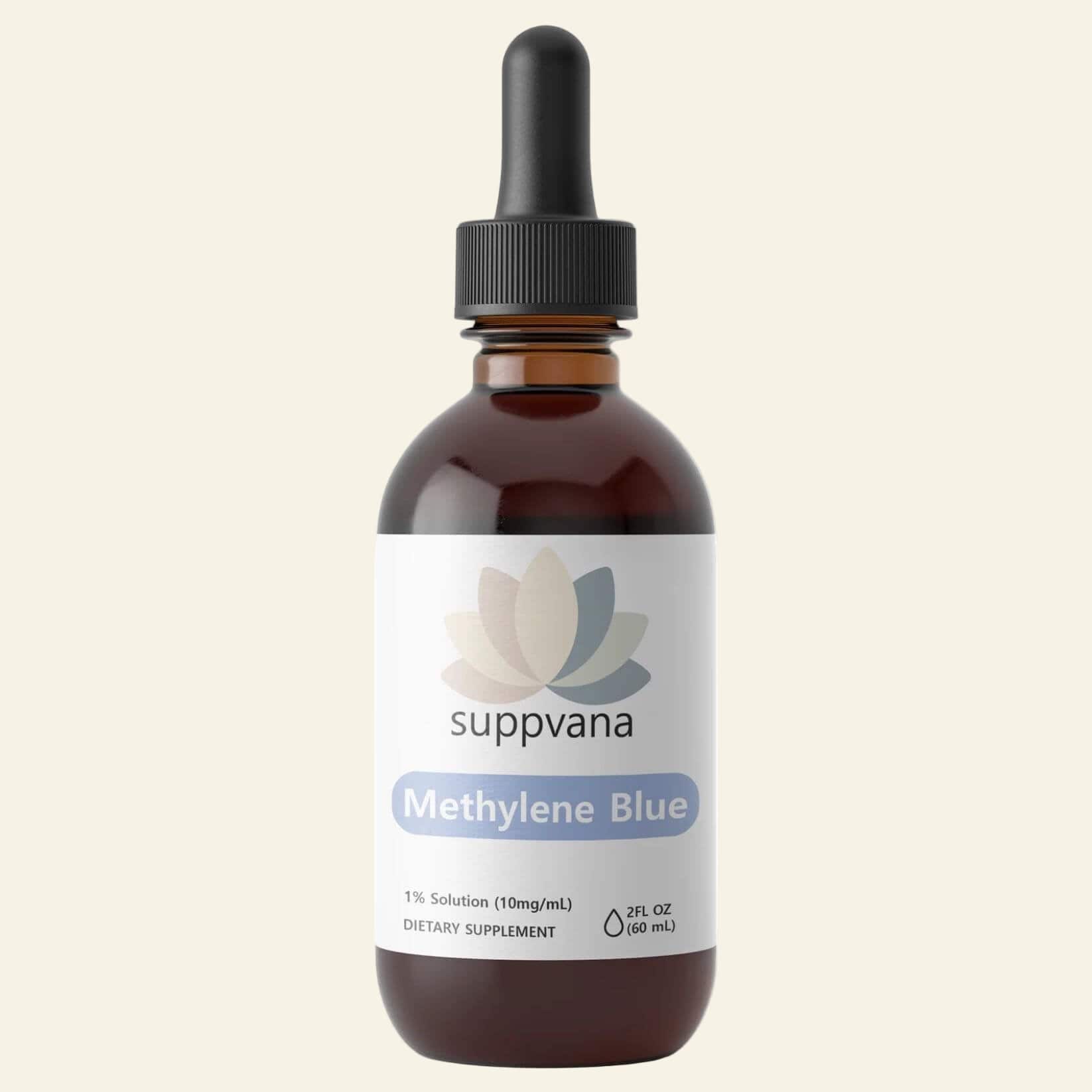 Suppvana Methylene Blue Liquid 1% (600mg, 2oz) - My American Goods