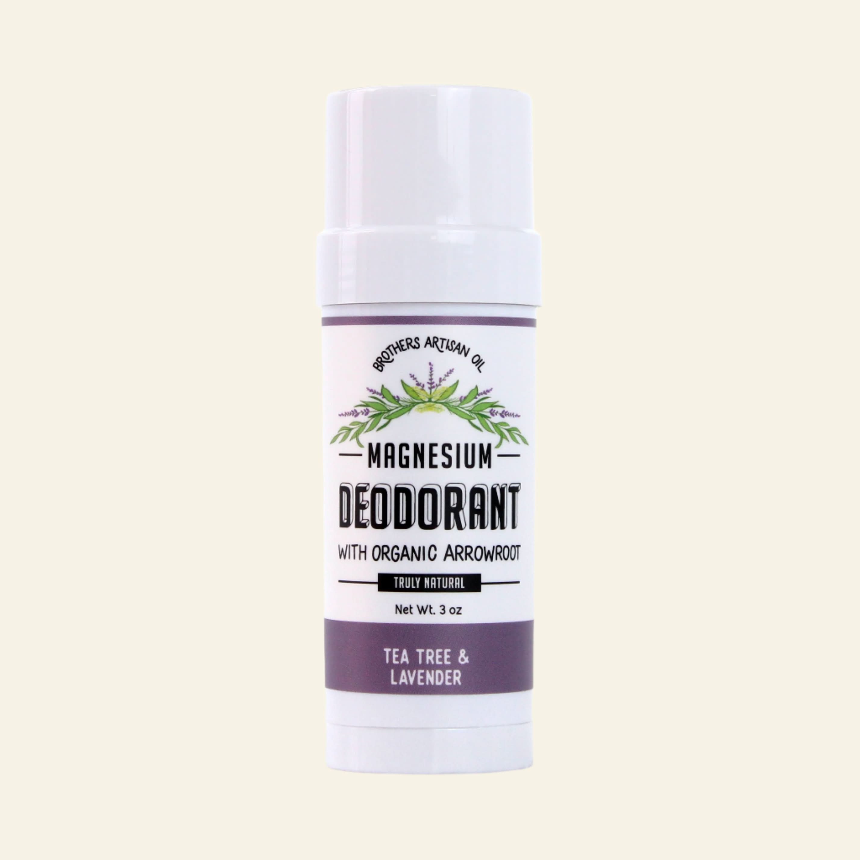 Brothers Artisan Oil The Deodorants Tea Tree & Lavender Magnesium Stick Deodorant