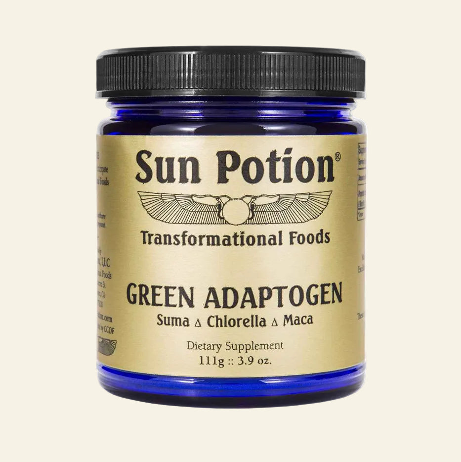 Sun Potion Adaptogen 111g Jar Green Adaptogen