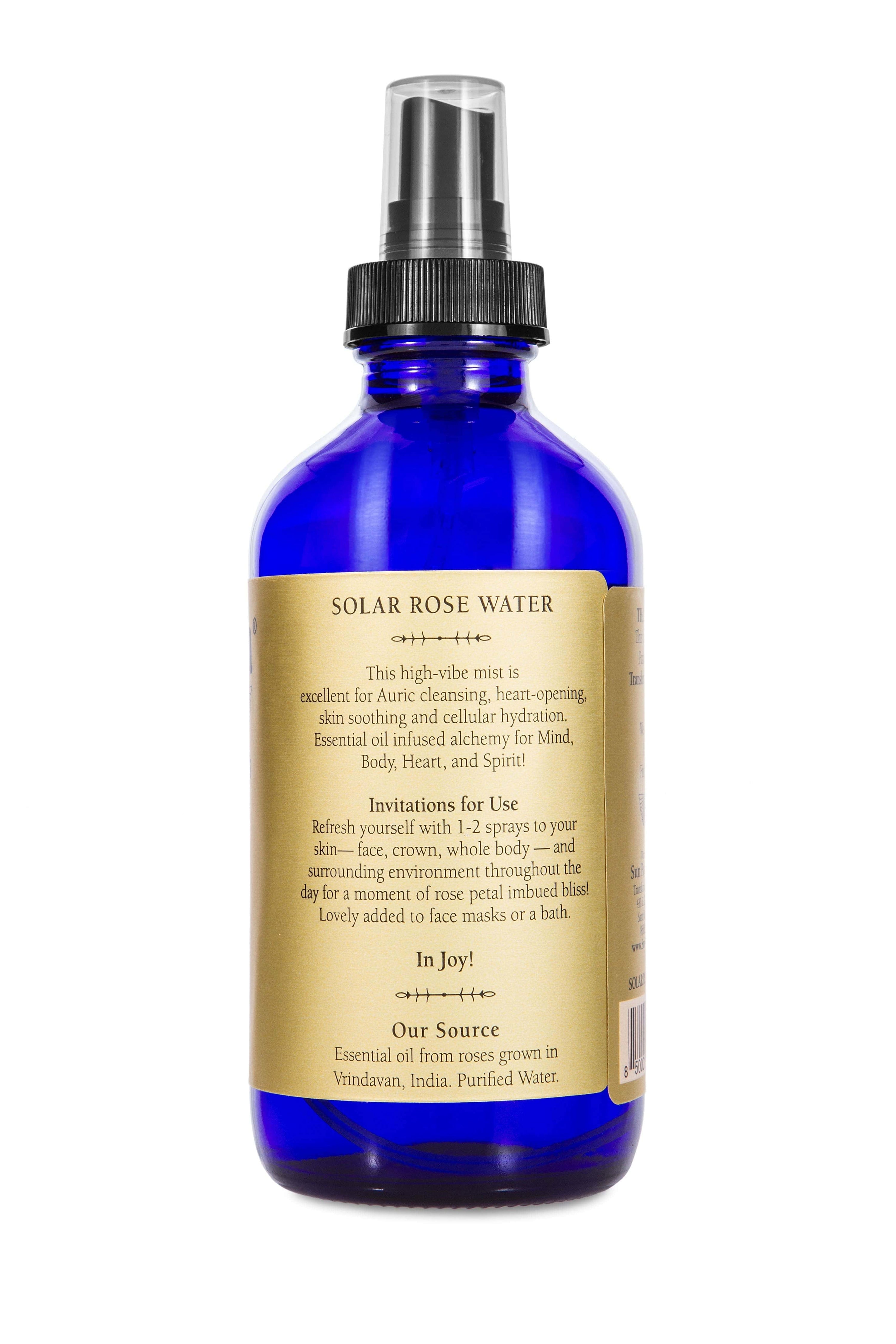 Sun Potion Retail 2 oz Solar Rose Water - Travel Ally Edition