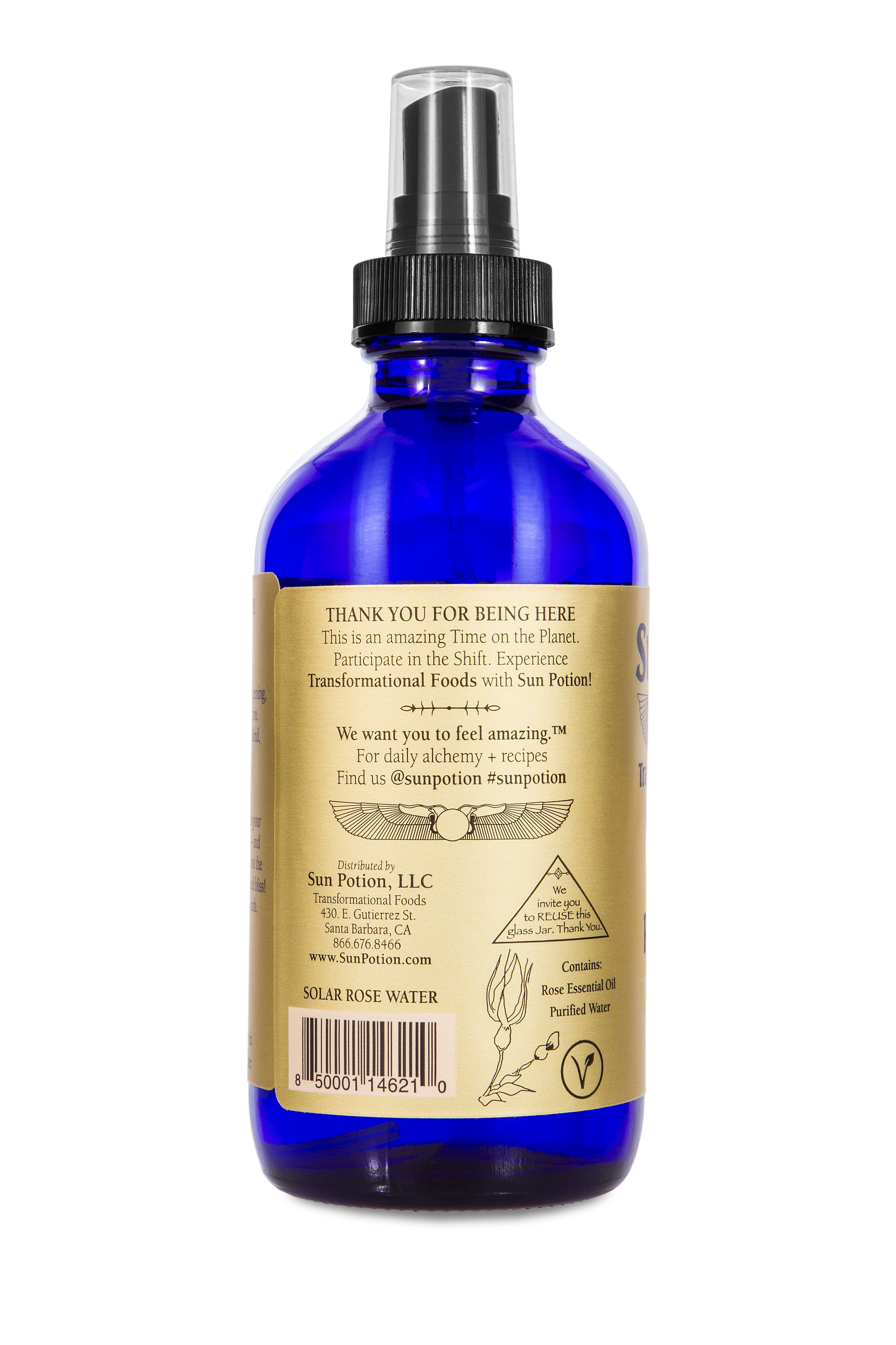 Solar Rose Water - Travel Ally Edition - My American Goods