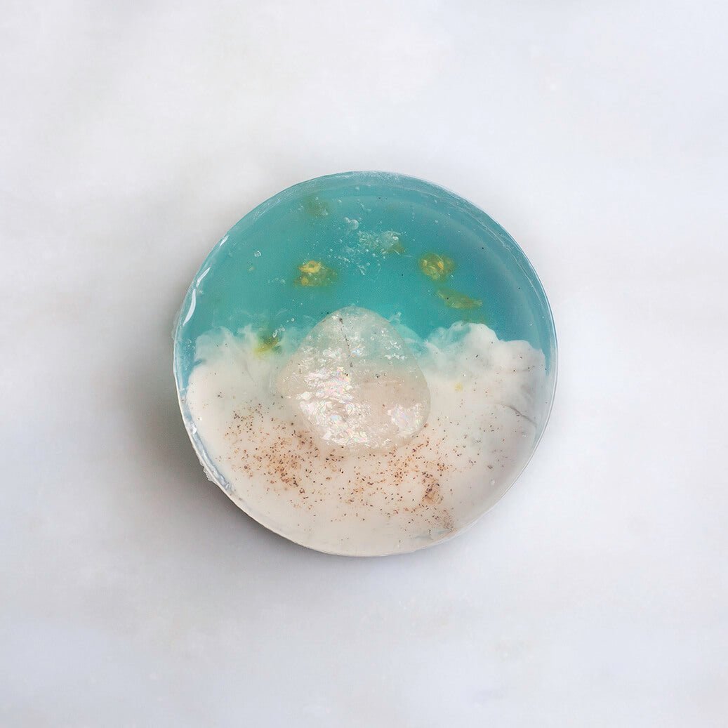 Beachy AF Exfoliating Crystal Soap
