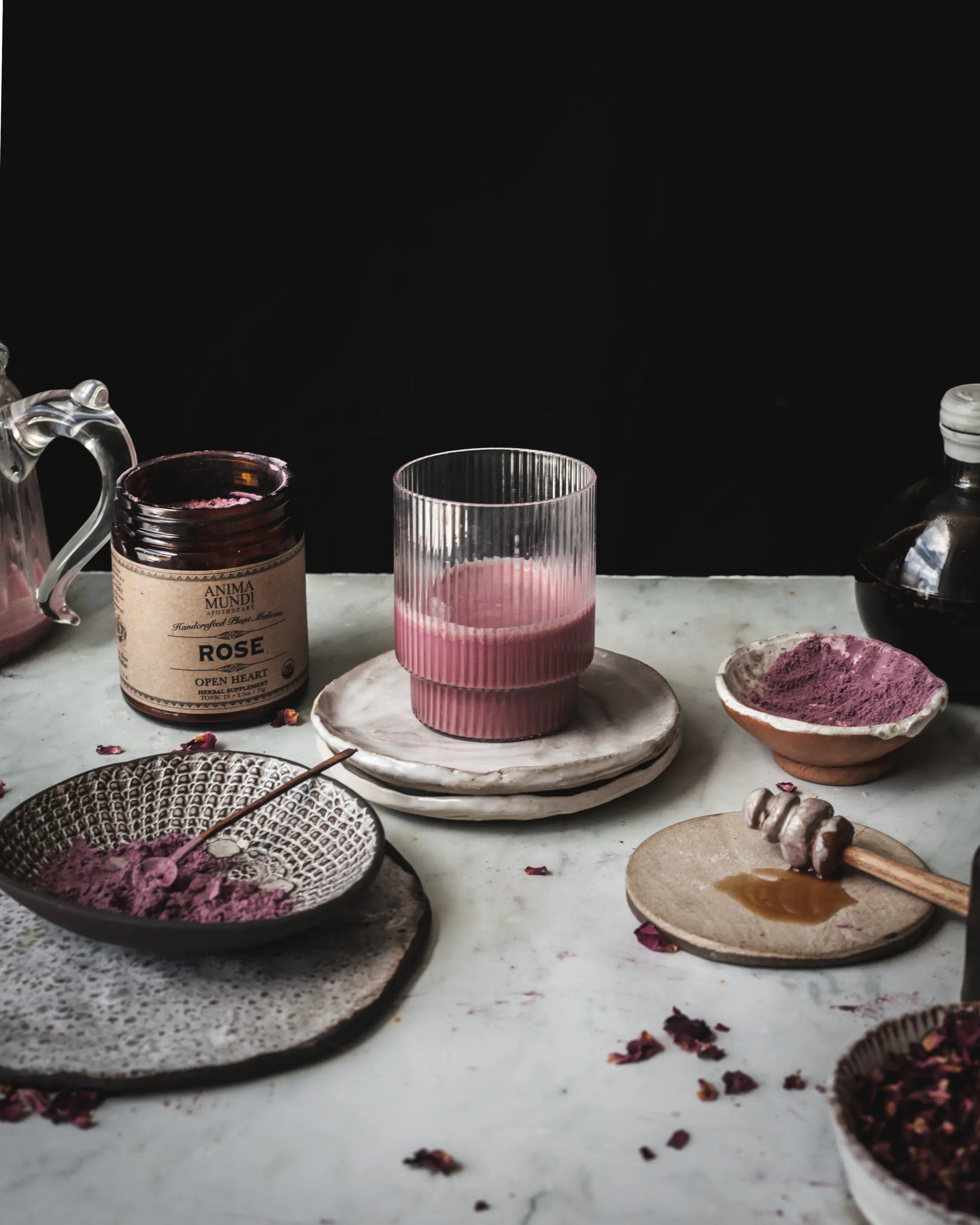 Anima Mundi Herbal supplements ROSE Powder | Love + Serenity*