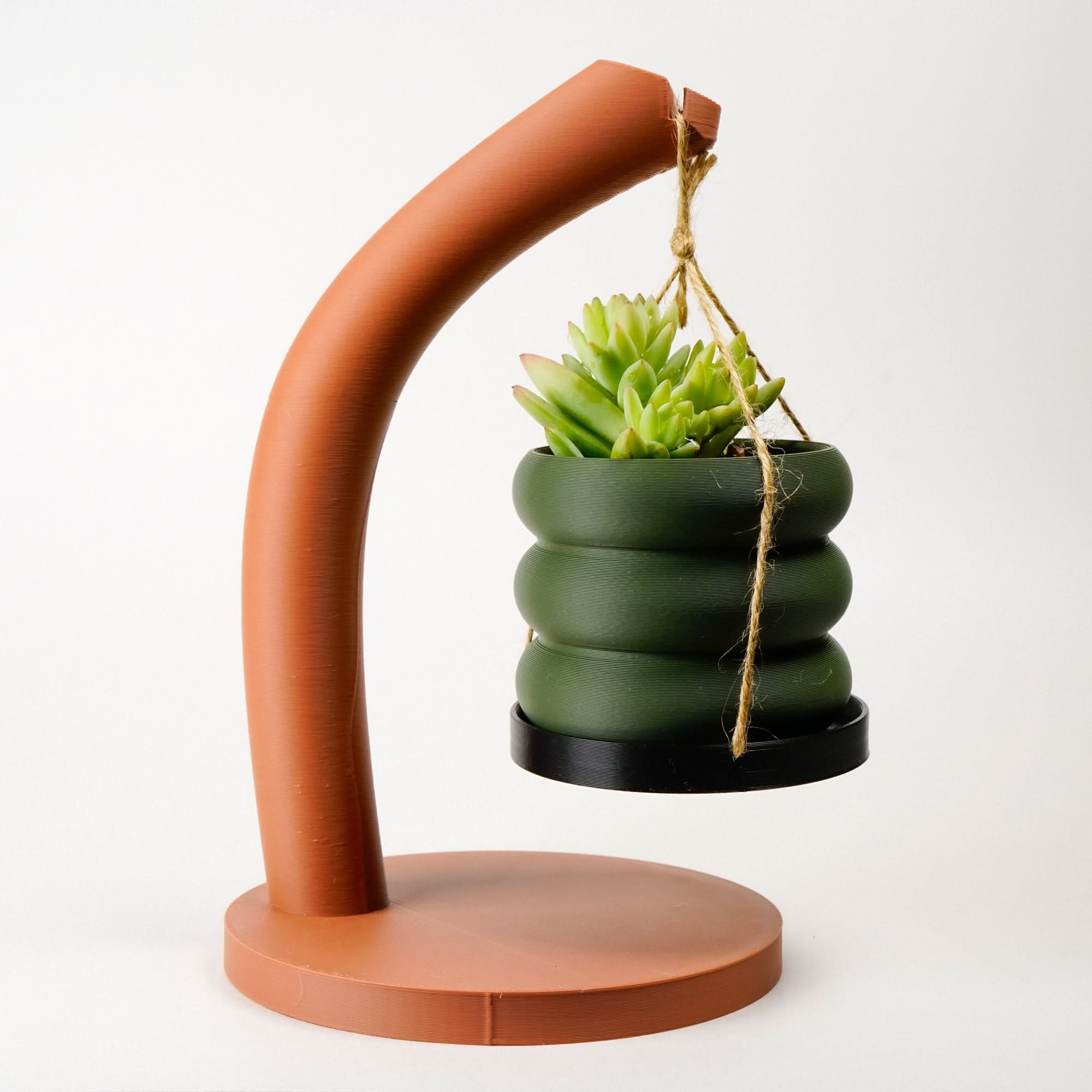 Rosebud HomeGoods Pots & Planters 3" Hanging Bubble With Tray & Holder