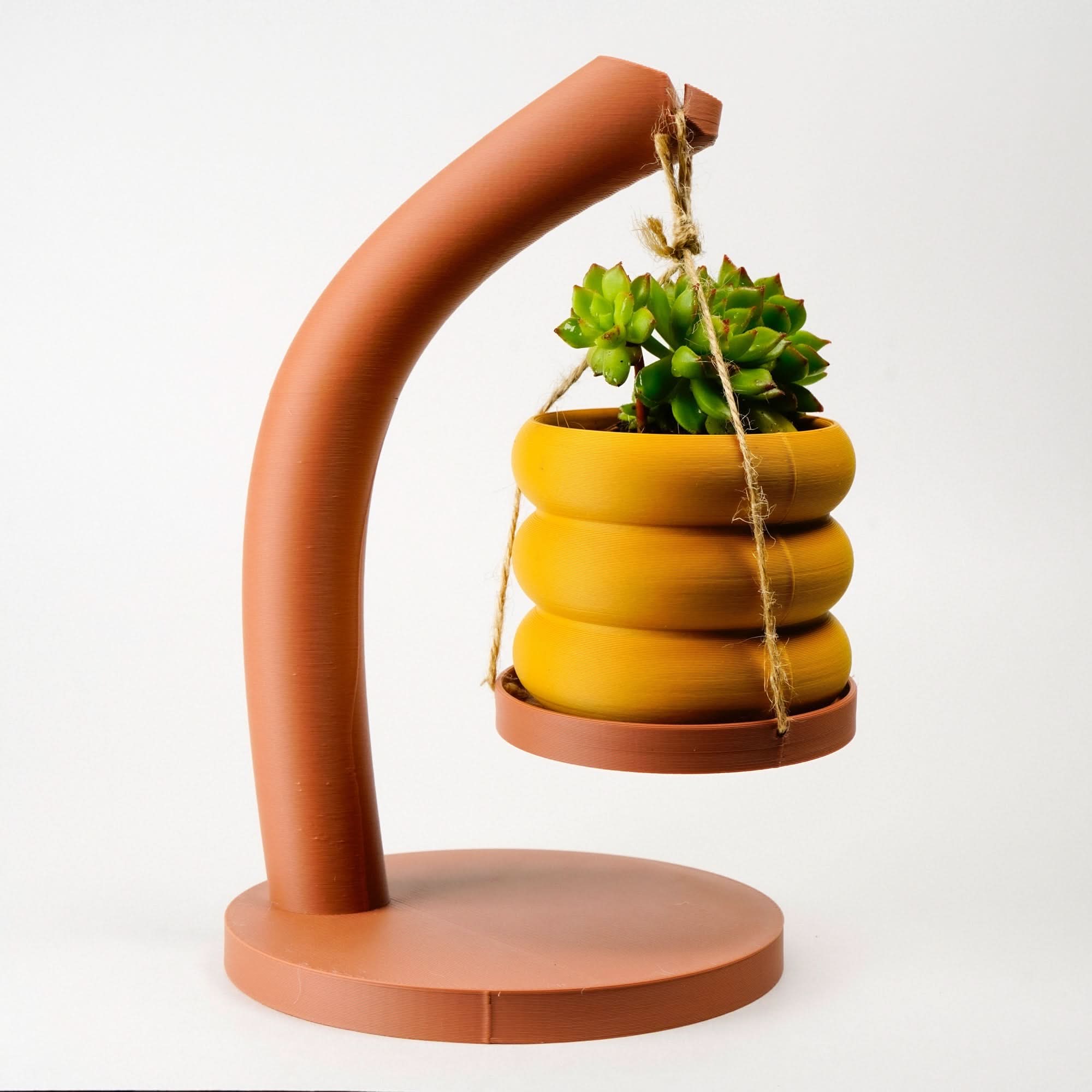 Rosebud HomeGoods Pots & Planters 3" Hanging Bubble With Tray & Holder