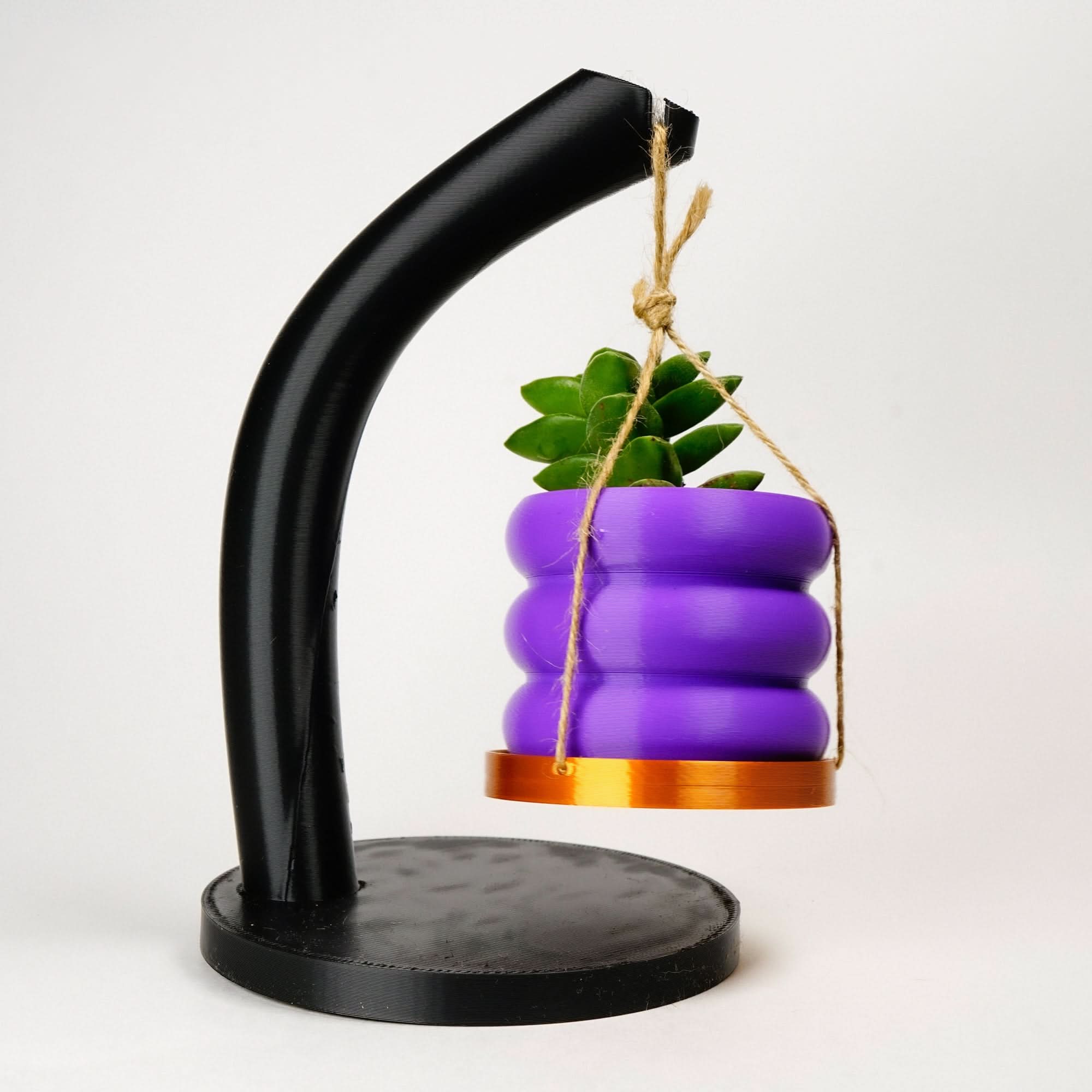 Rosebud HomeGoods Pots & Planters 3" Hanging Bubble With Tray & Holder