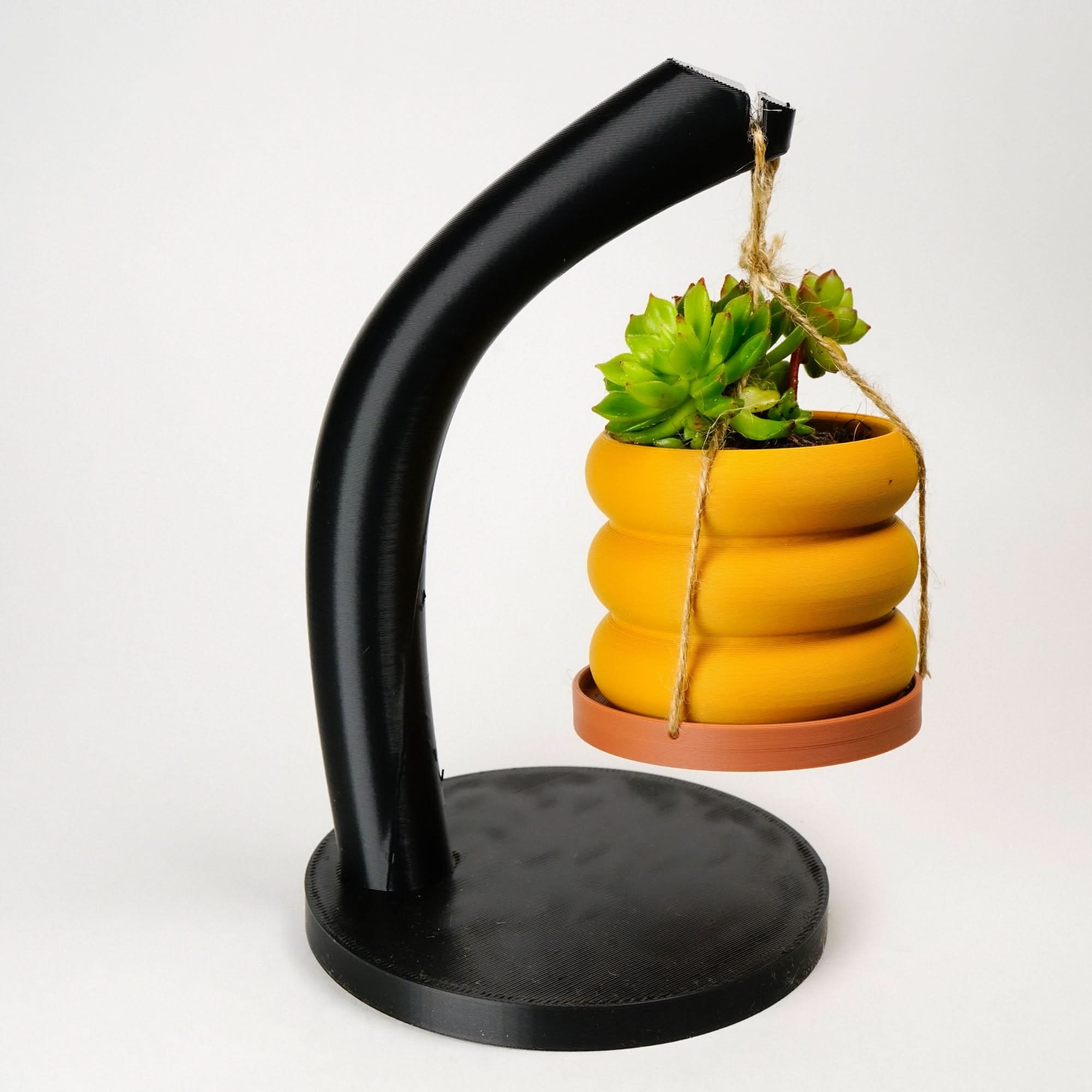 Rosebud HomeGoods Pots & Planters 3" Hanging Bubble With Tray & Holder