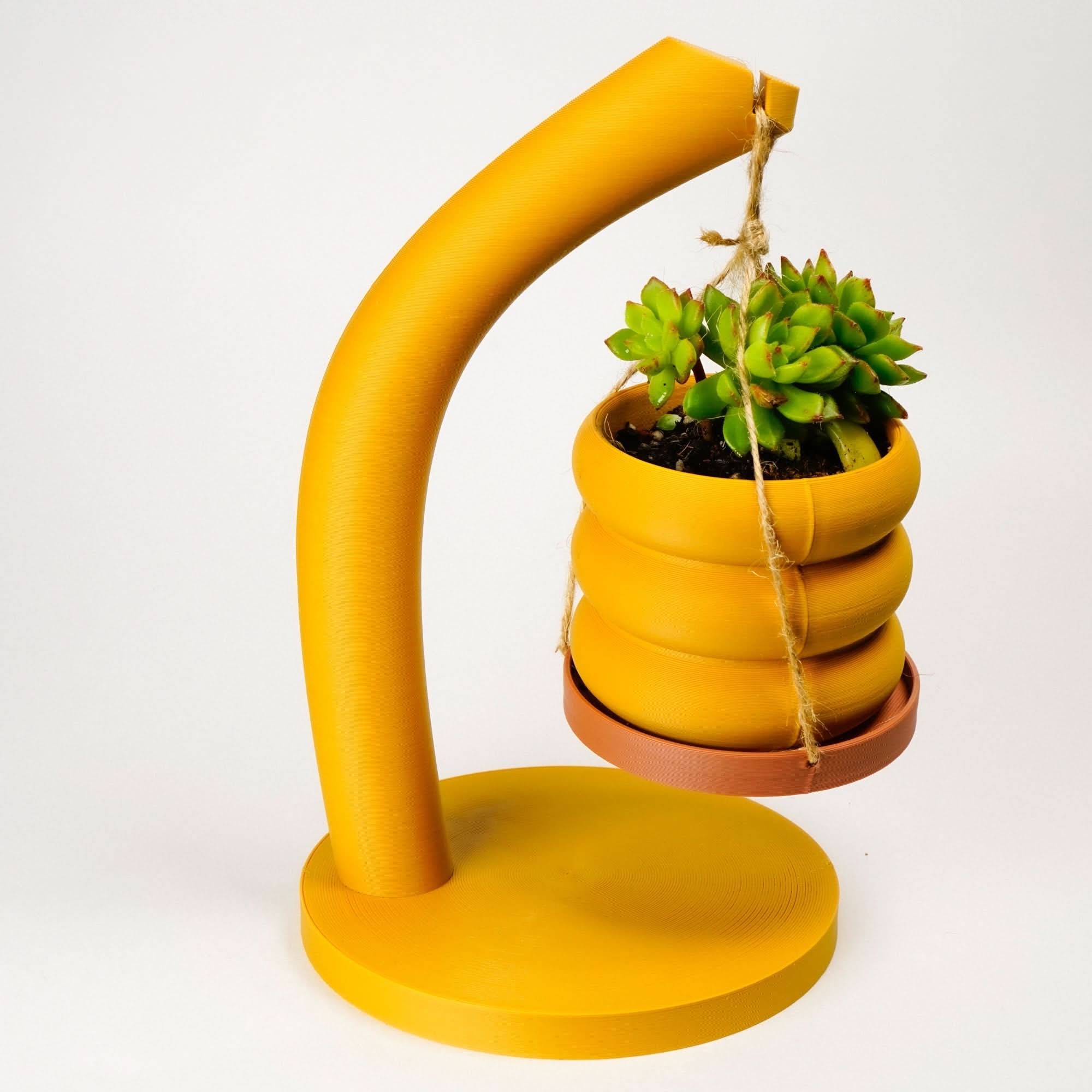 Rosebud HomeGoods Pots & Planters 3" Hanging Bubble With Tray & Holder