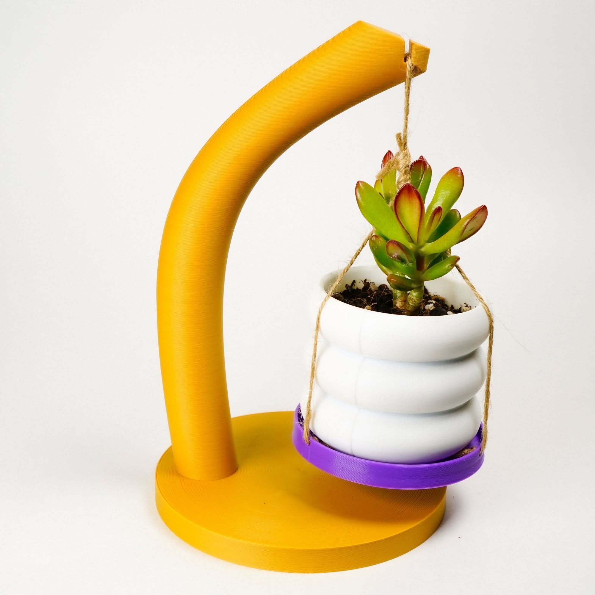 Rosebud HomeGoods Pots & Planters 3" Hanging Bubble With Tray & Holder