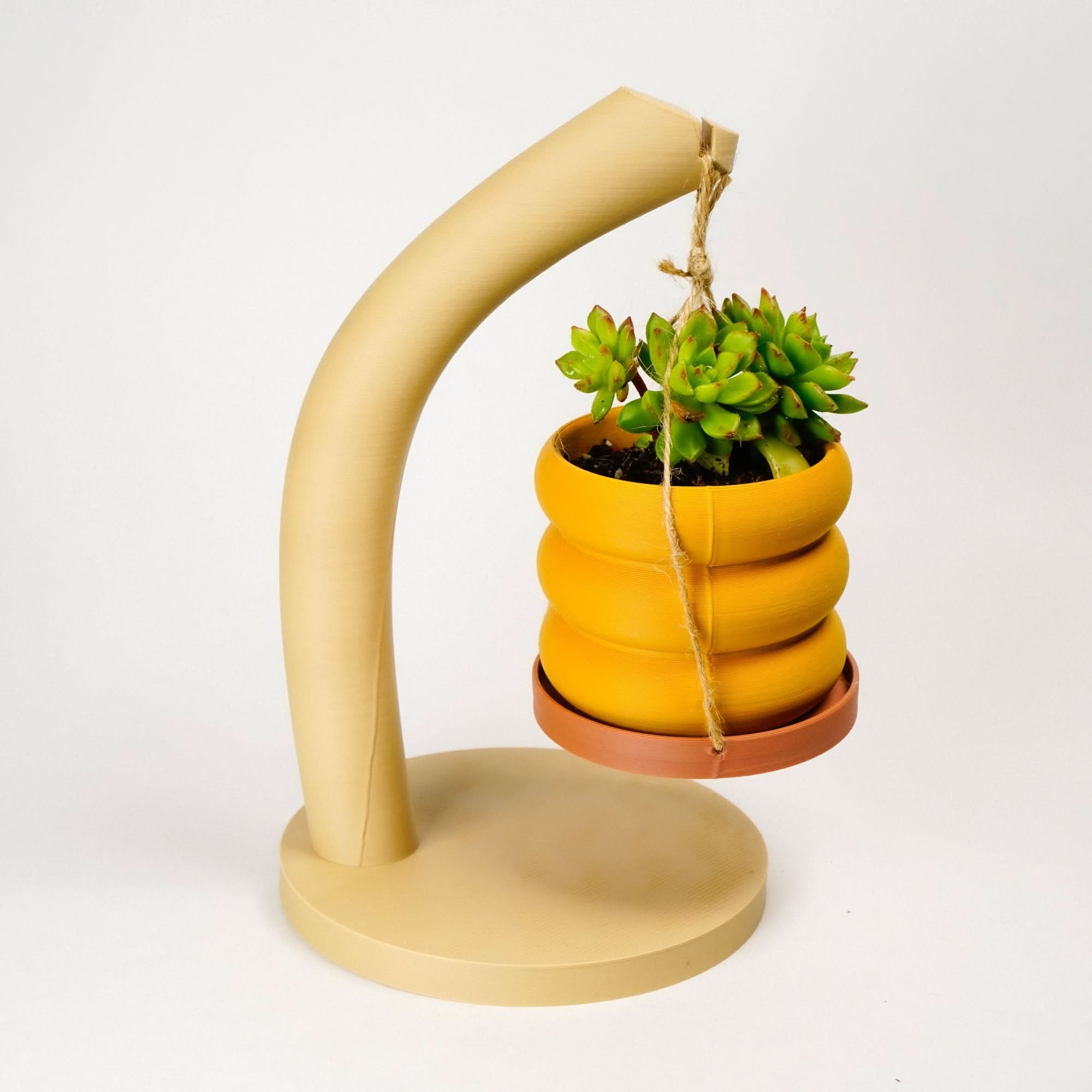Rosebud HomeGoods Pots & Planters 3" Hanging Bubble With Tray & Holder