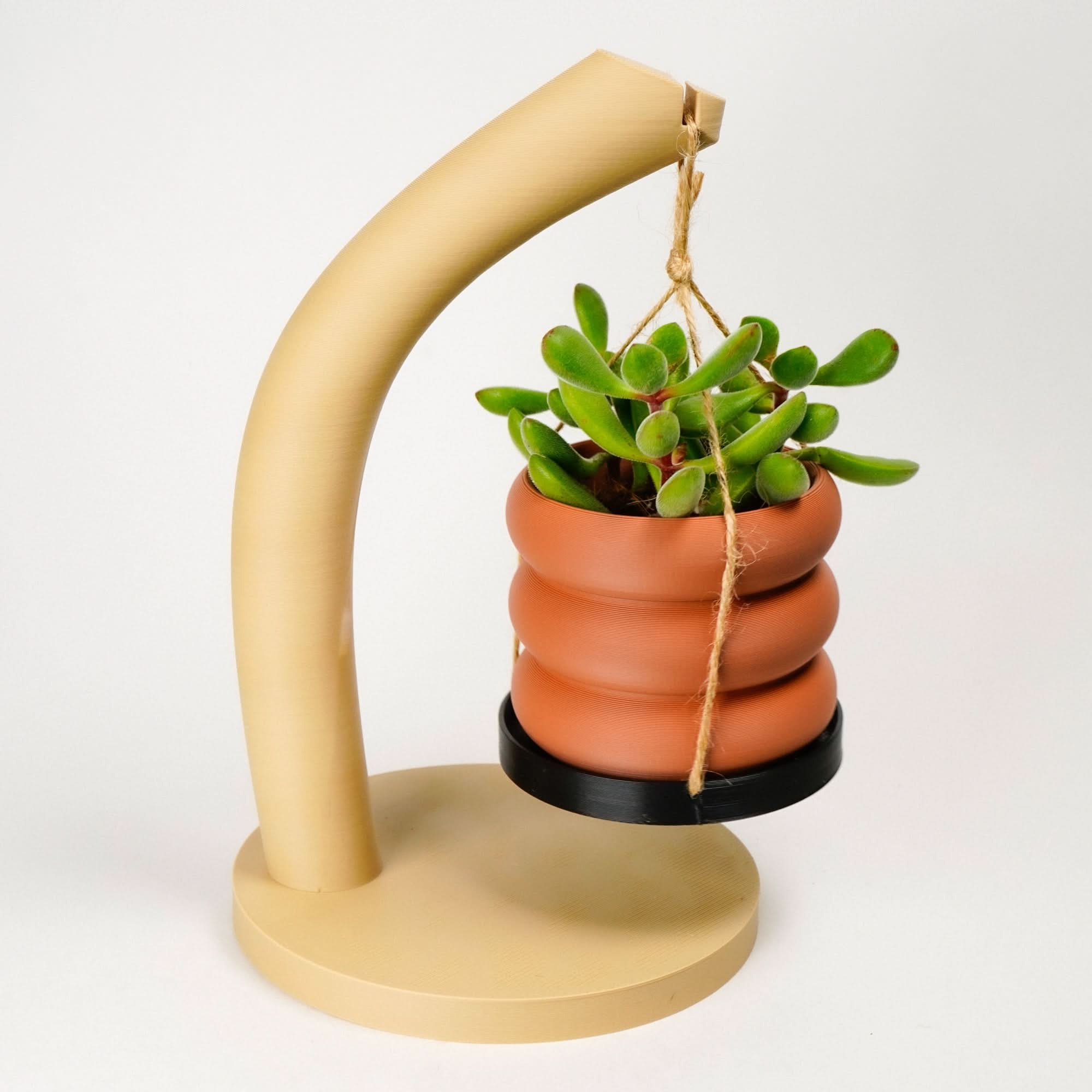 Rosebud HomeGoods Pots & Planters 3" Hanging Bubble With Tray & Holder