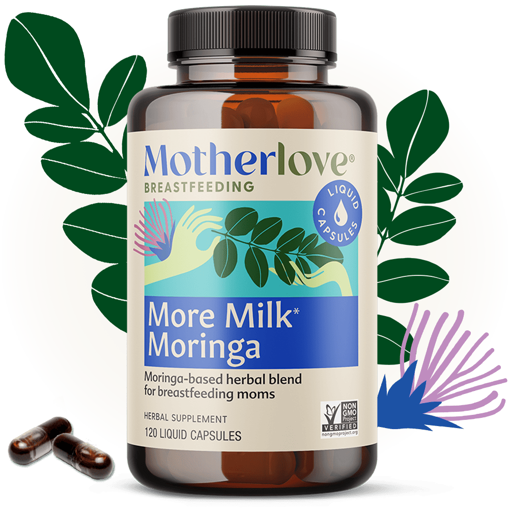 More Milk® Moringa - Liquid Capsules