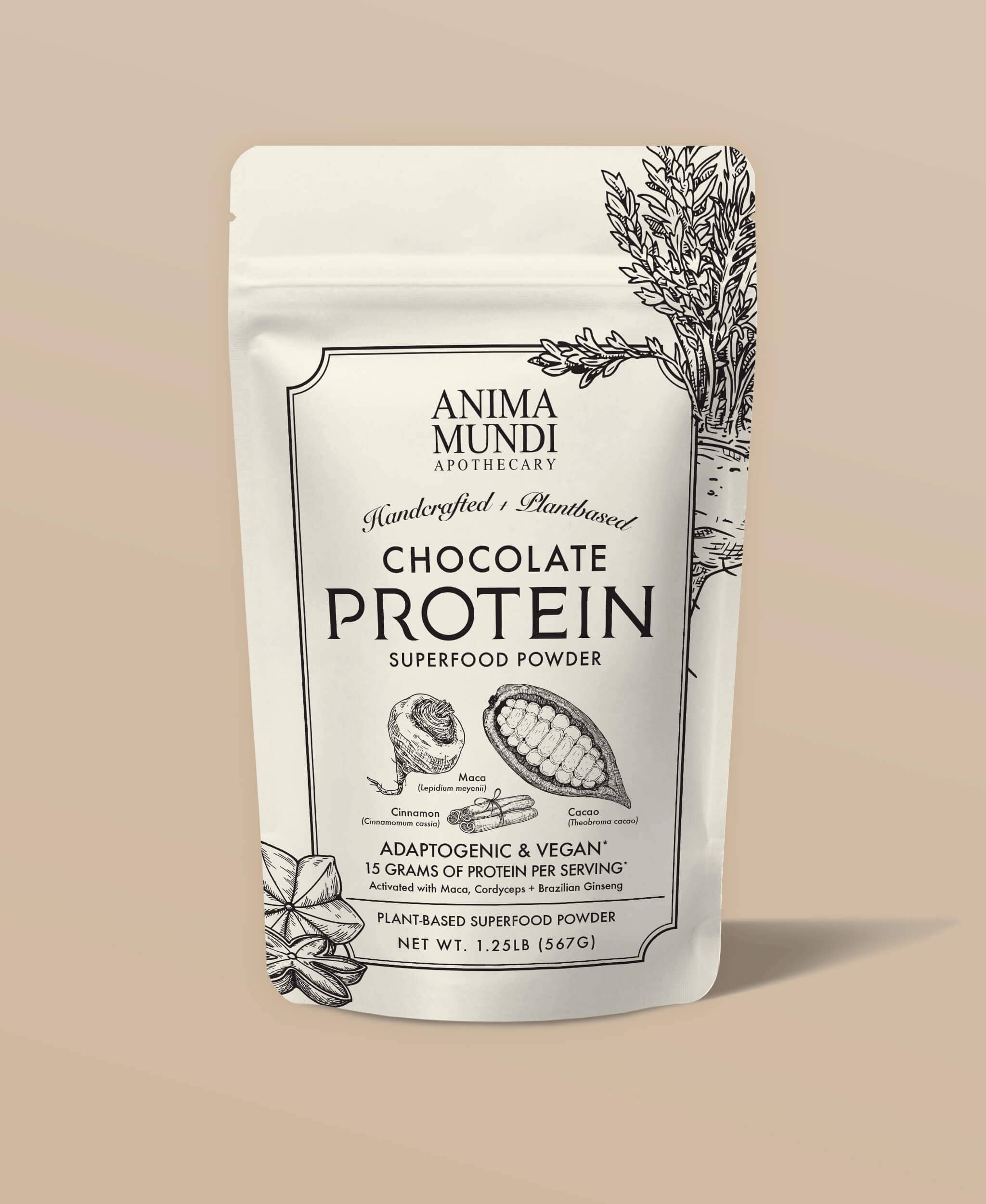 Anima Mundi Protein CHOCOLATE PROTEIN | Superfood Powder