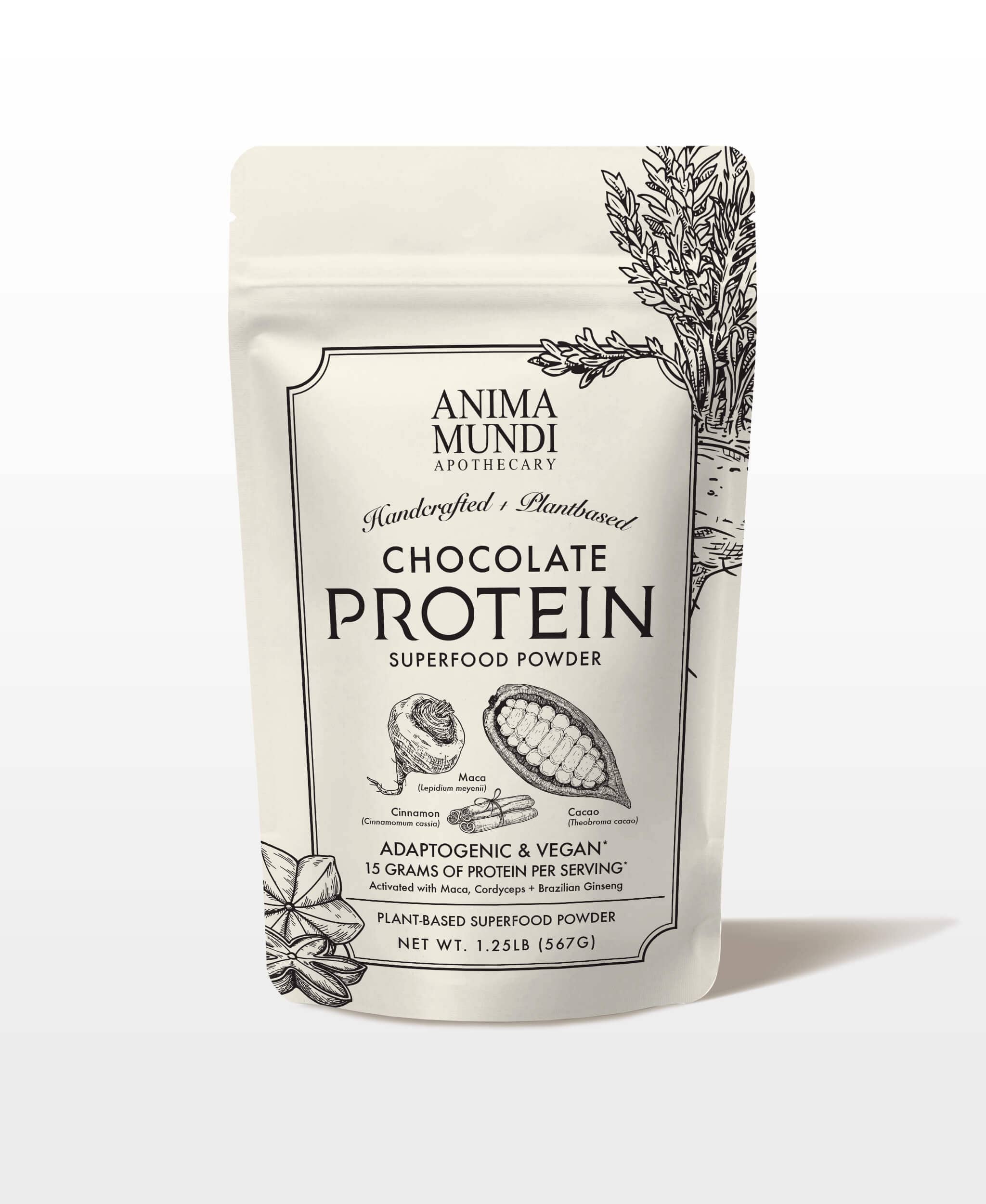 Anima Mundi Protein CHOCOLATE PROTEIN | Superfood Powder