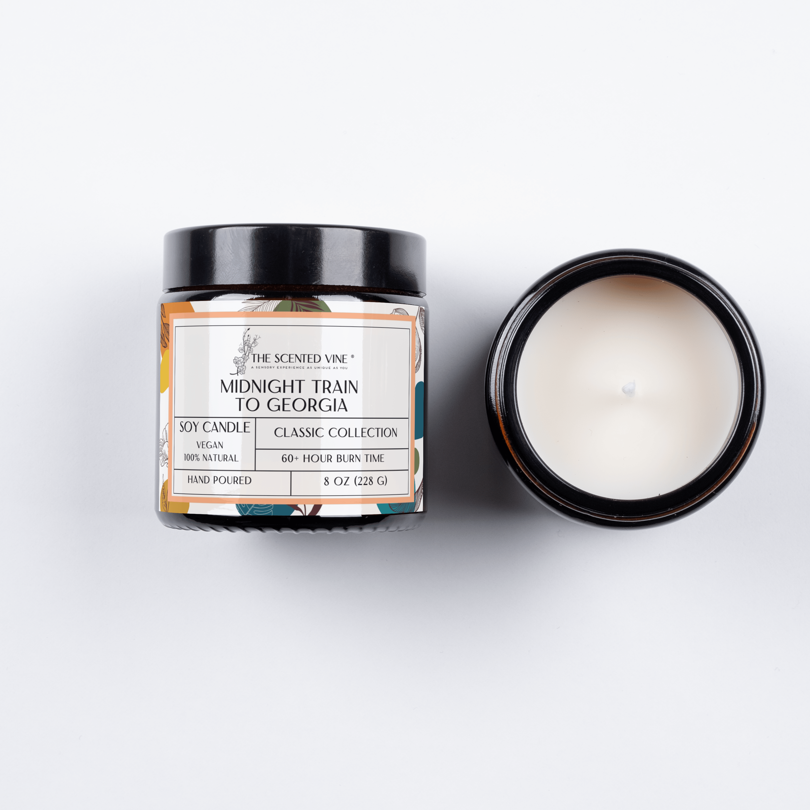 The Scented Vine Candle Midnight Train to Georgia Soy Candle