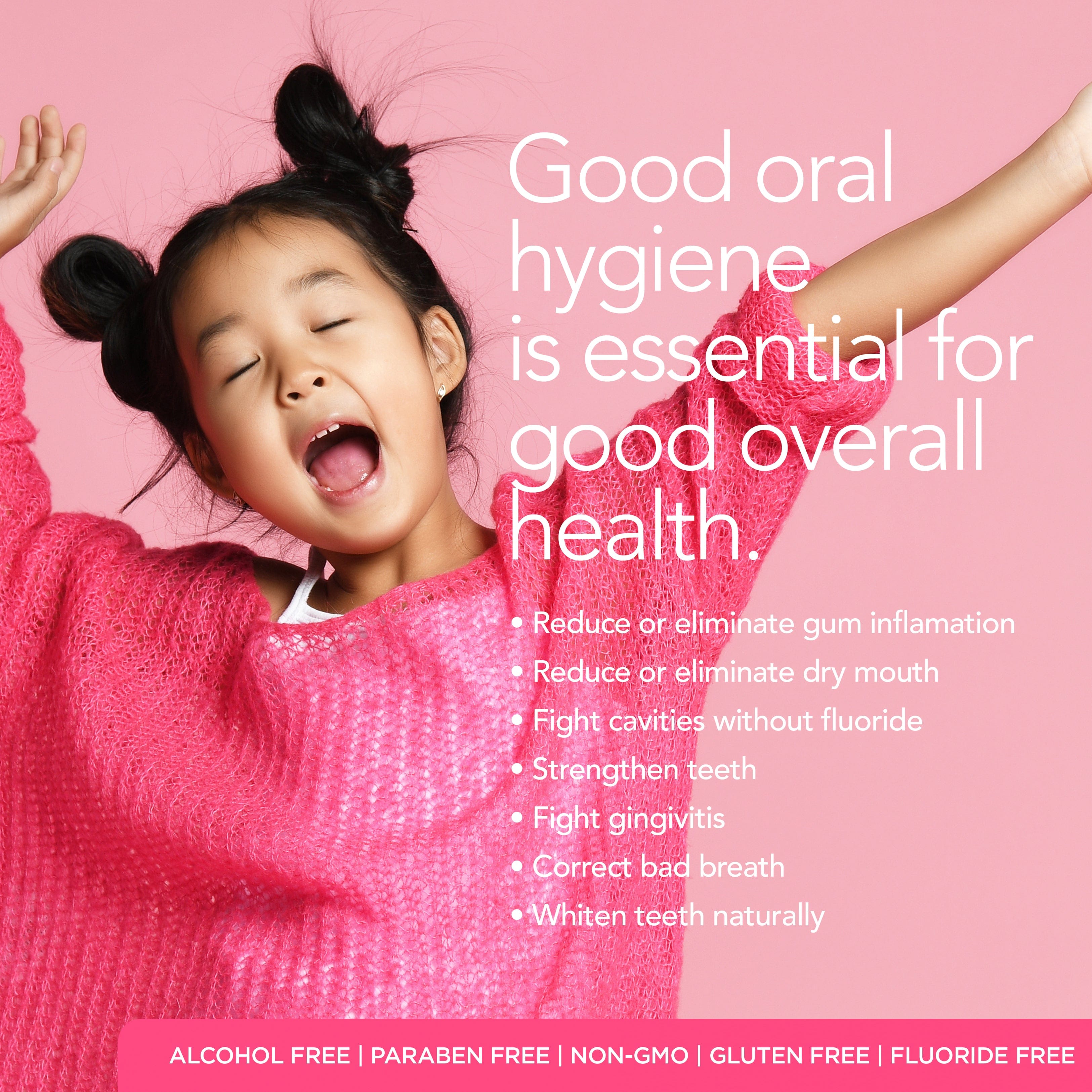 ORL KIDSMouthwash Kids Bubble Gum Kids Mouthwash made with Organic Xylitol & Natural Ingredients