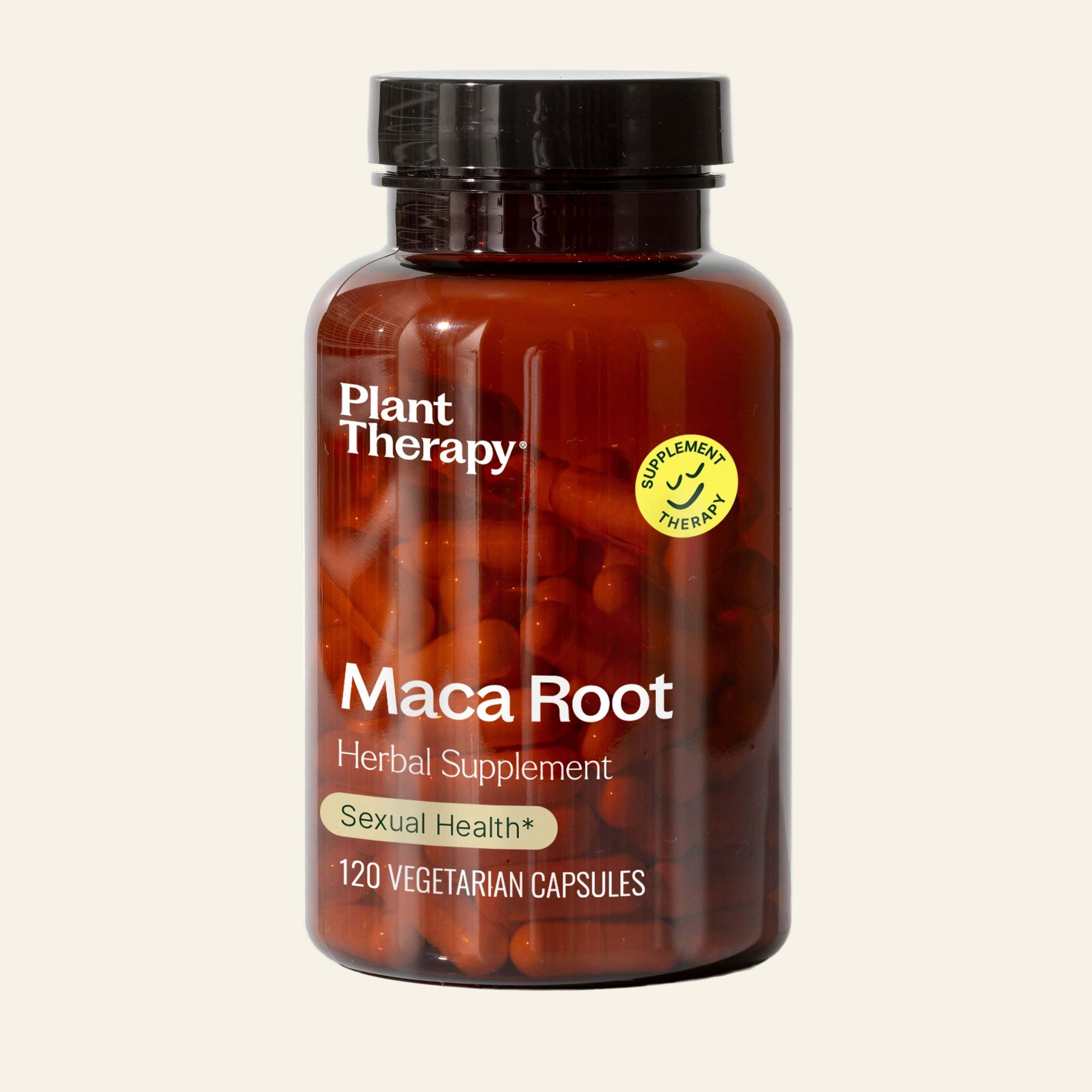 Plant Therapy Supplement 120 ct Maca Root Herbal Capsules