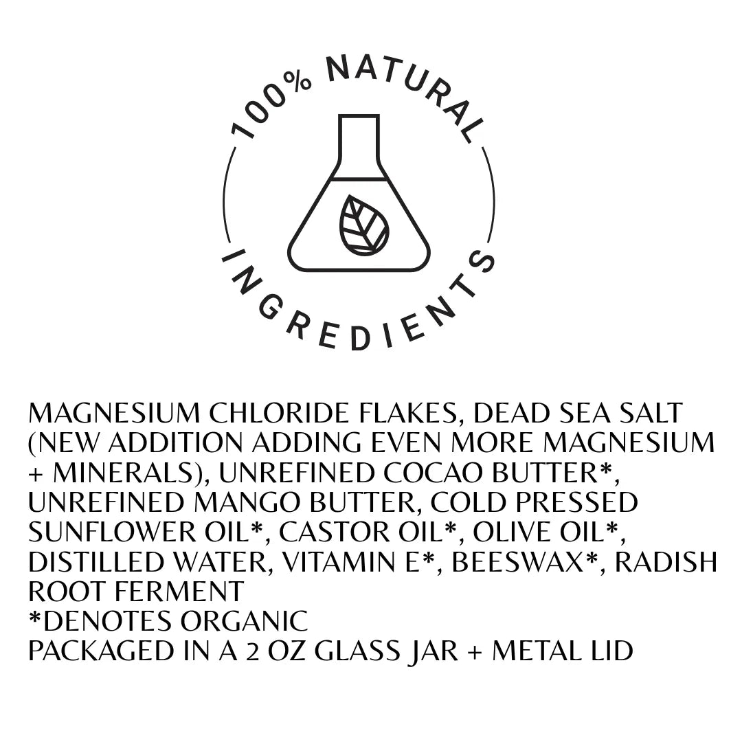 Roots and Leaves, LLC Lotion & Moisturizer Magnesium Body Butter