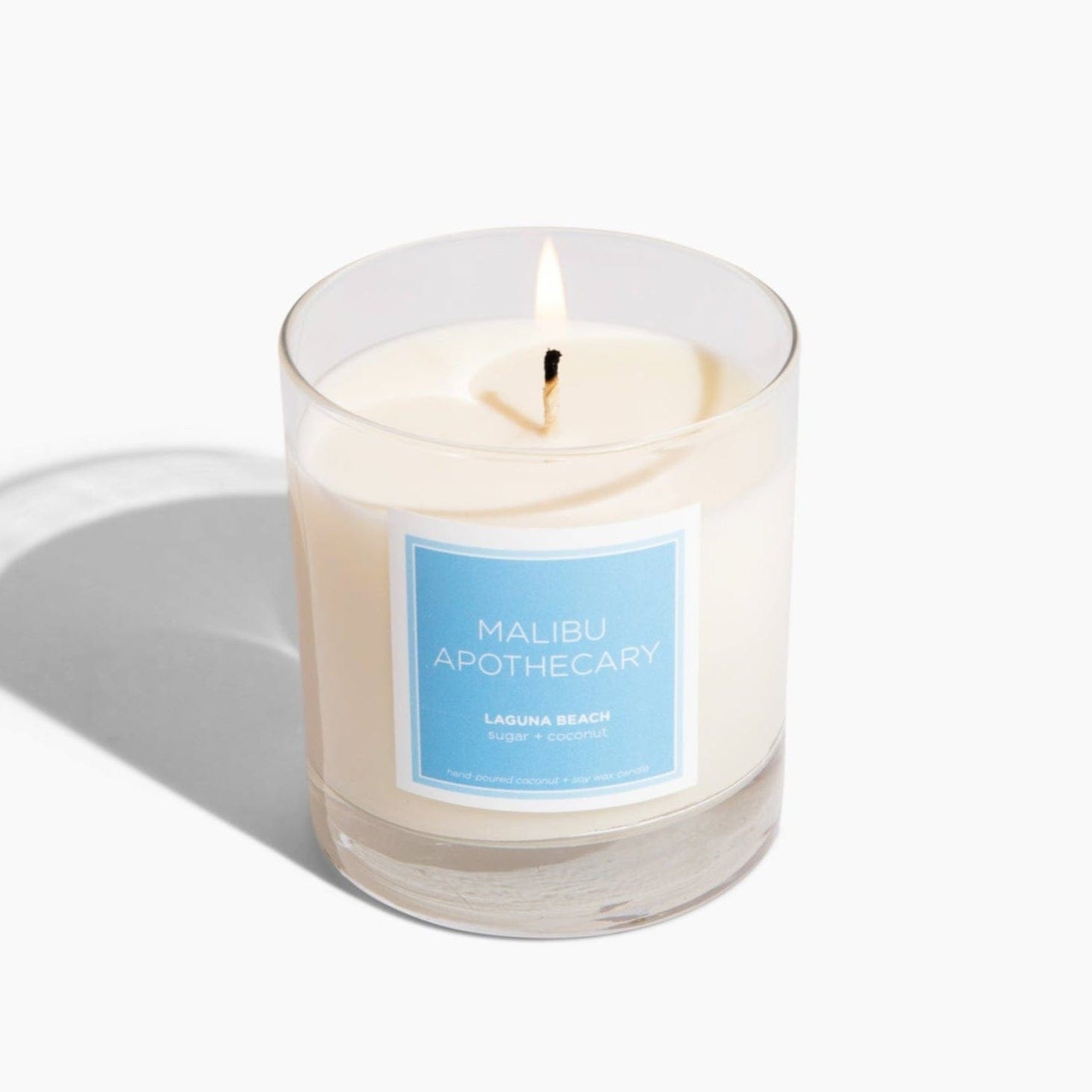 Malibu Apothecary Clear Gloss Clear Gloss x Blue Candle