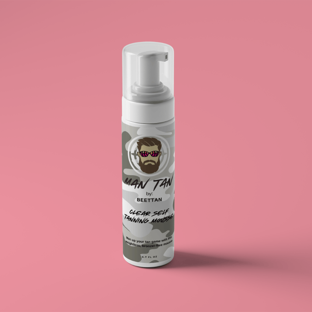 BeetTan Tanning Mousse Man Tan Clear Self Tanning Mousse