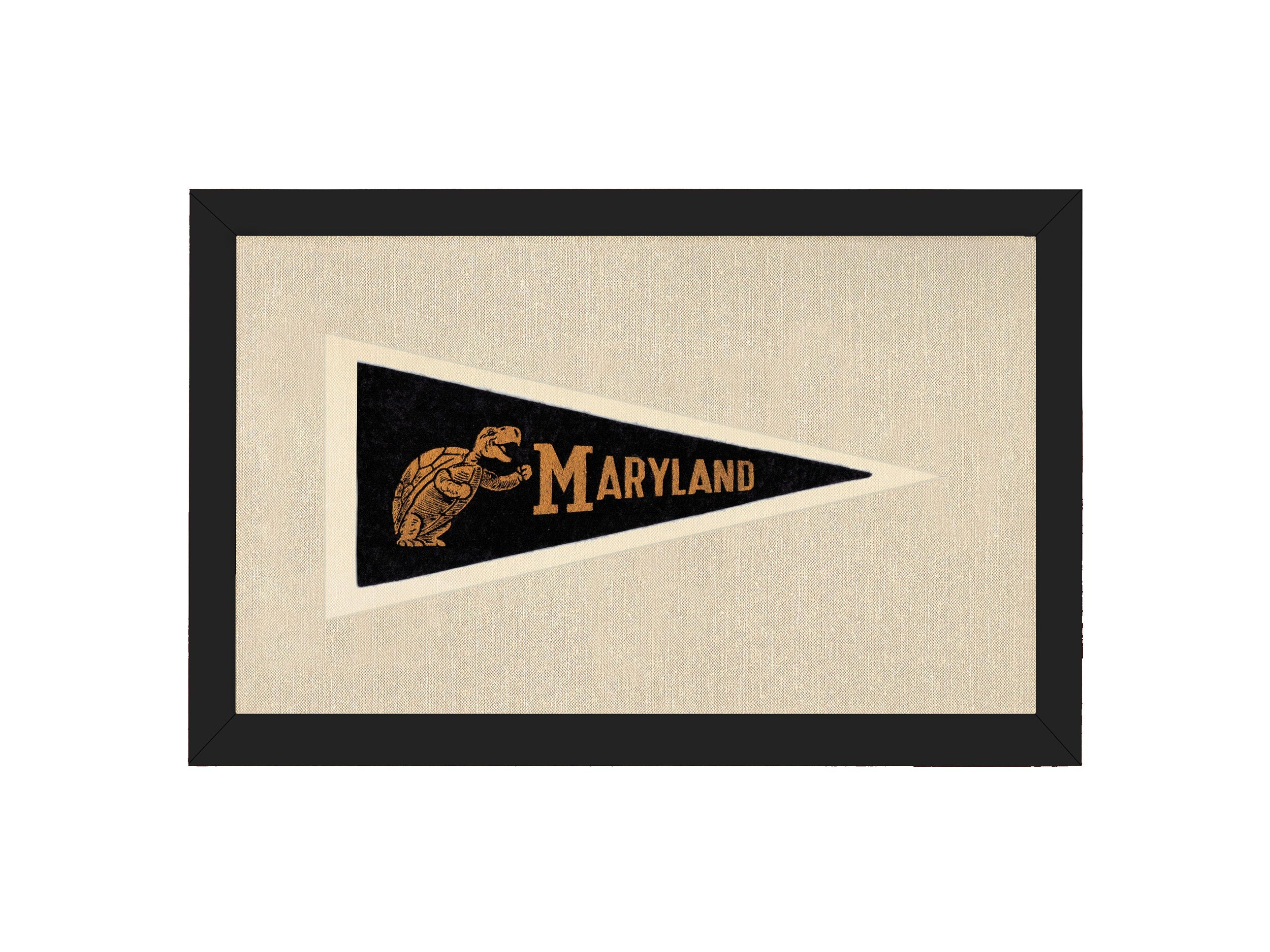 Vintage University of Maryland Pennant