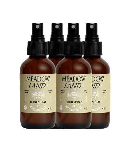 Misc. Goods Co. 4 Sprays / 16oz "Meadowland" Room Spray