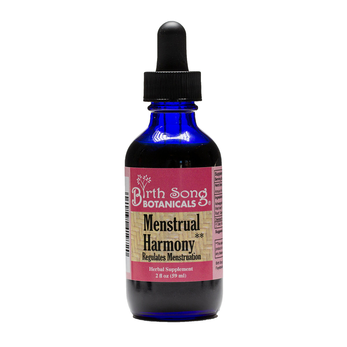 Menstrual Harmony Herbal Supplement To Support a Regular Menstrual Cycle, Hormone Harmony, PMS, Healthy Menstruation and Ovulation* 2 oz. - My American Goods