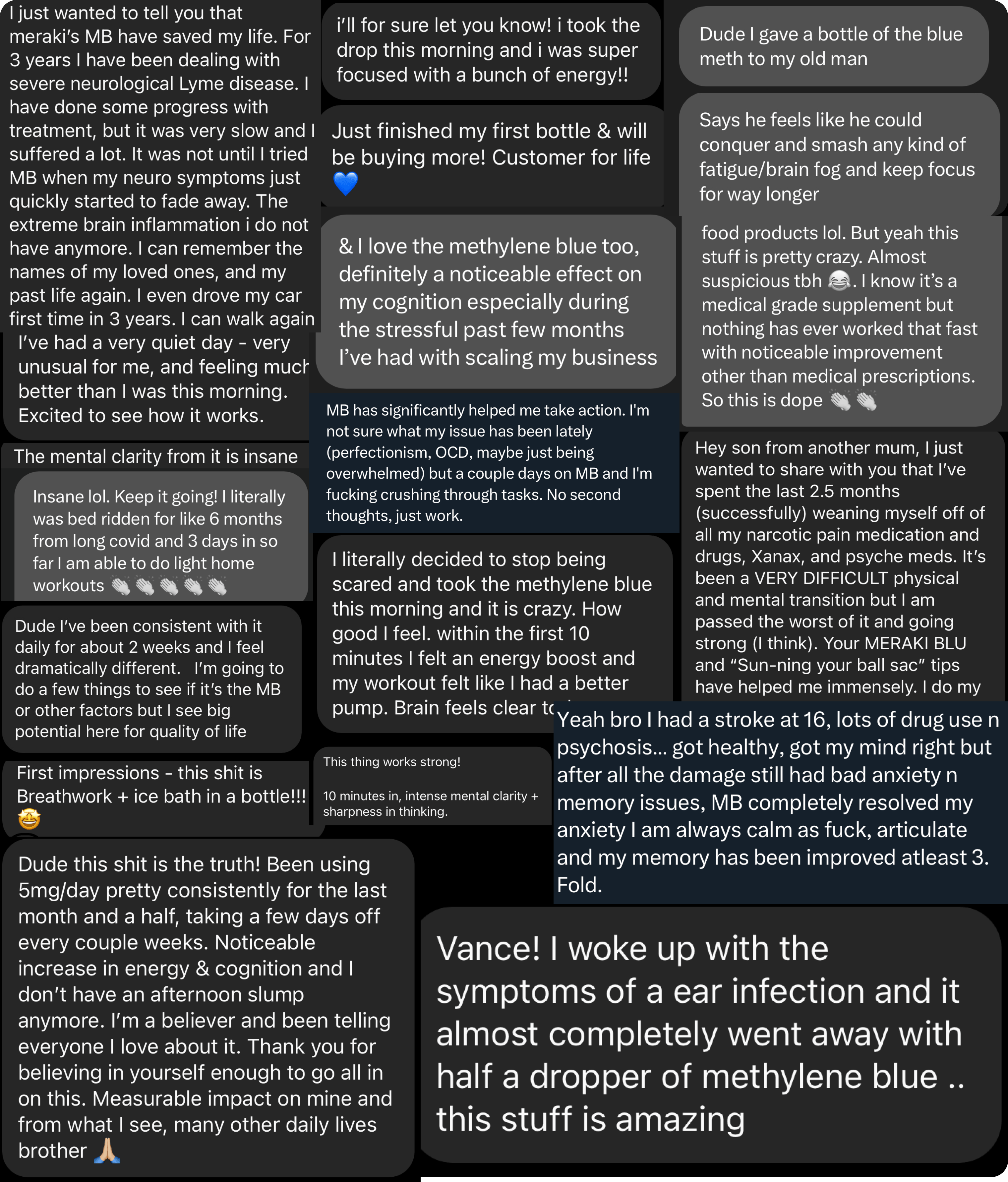 Meraki Blu USP Grade Methylene Blue 150mg - My American Goods