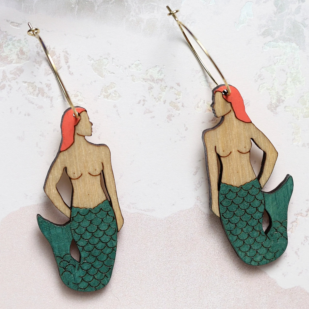 Mermaid Hoops